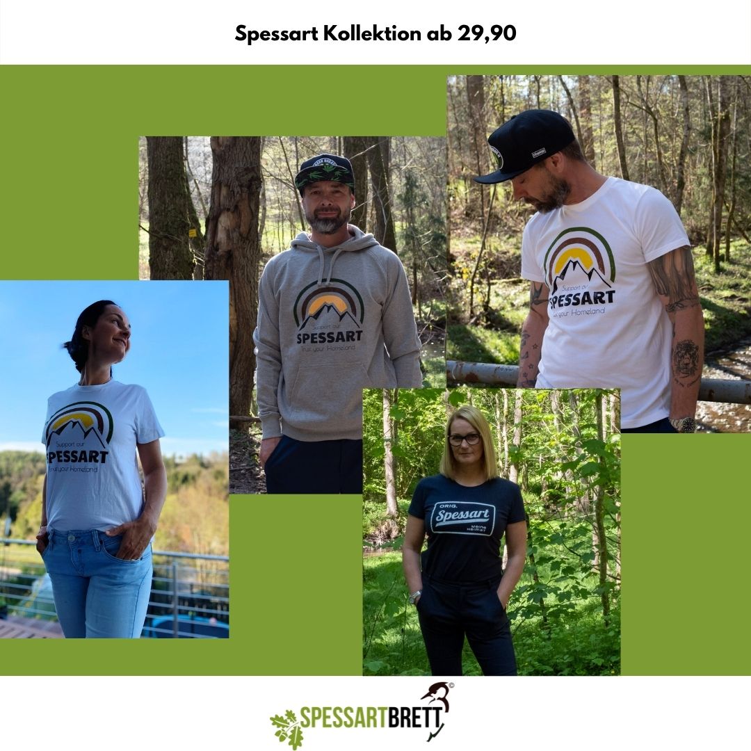Spessart Kollektion T-Shirts und Hoodie