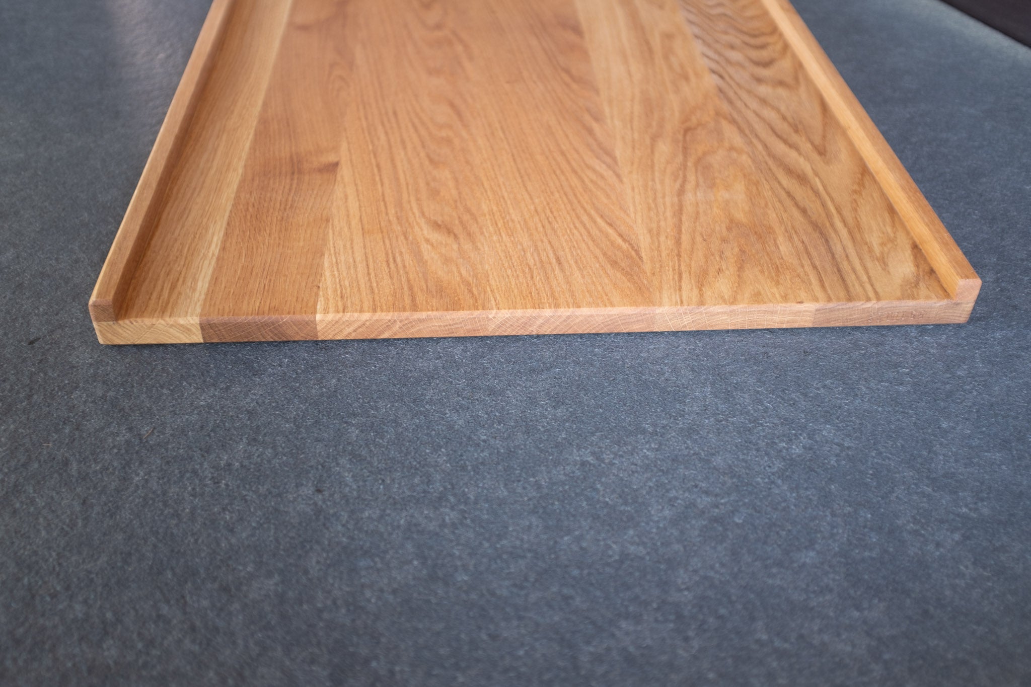 Kochfeldabdeckung aus Holz