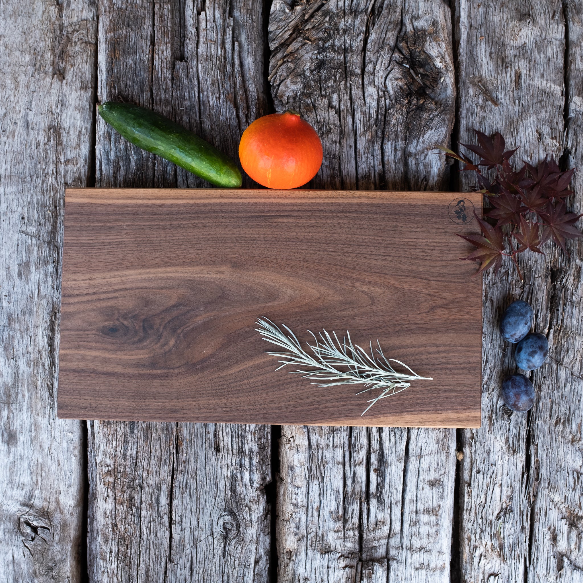 Schneidebrett aus Nussbaum