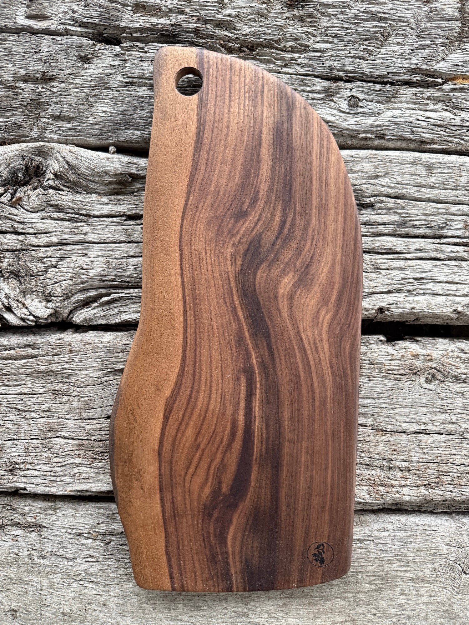 Nussbaum Serviebrett von Spessartbrett aus einem Stück