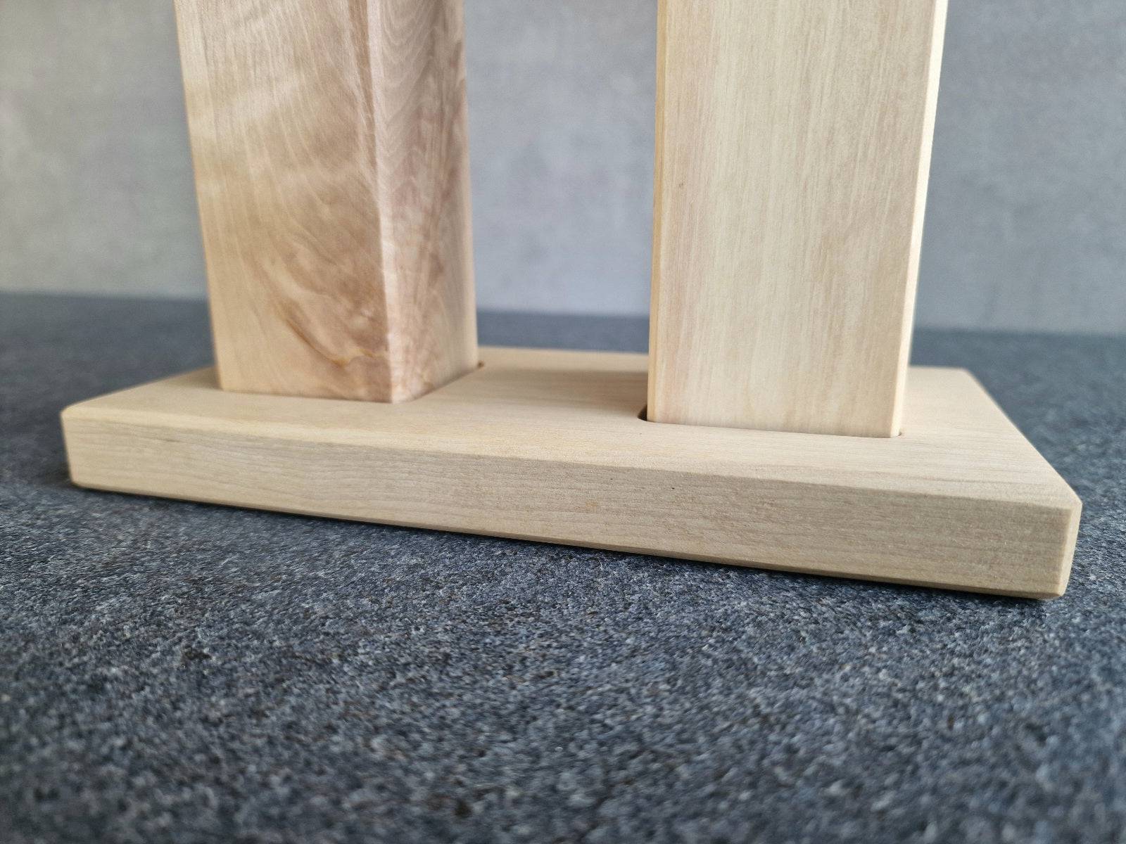 Detailansicht Hainbuche Salzmühle, Hainbuche Pfeffermühle und Hainbuche Mühlen Teller.