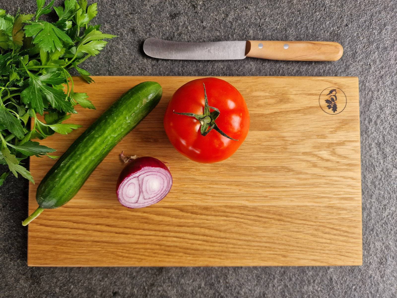 Holzschneidebrett mit gerader Kante - Spessartbrett