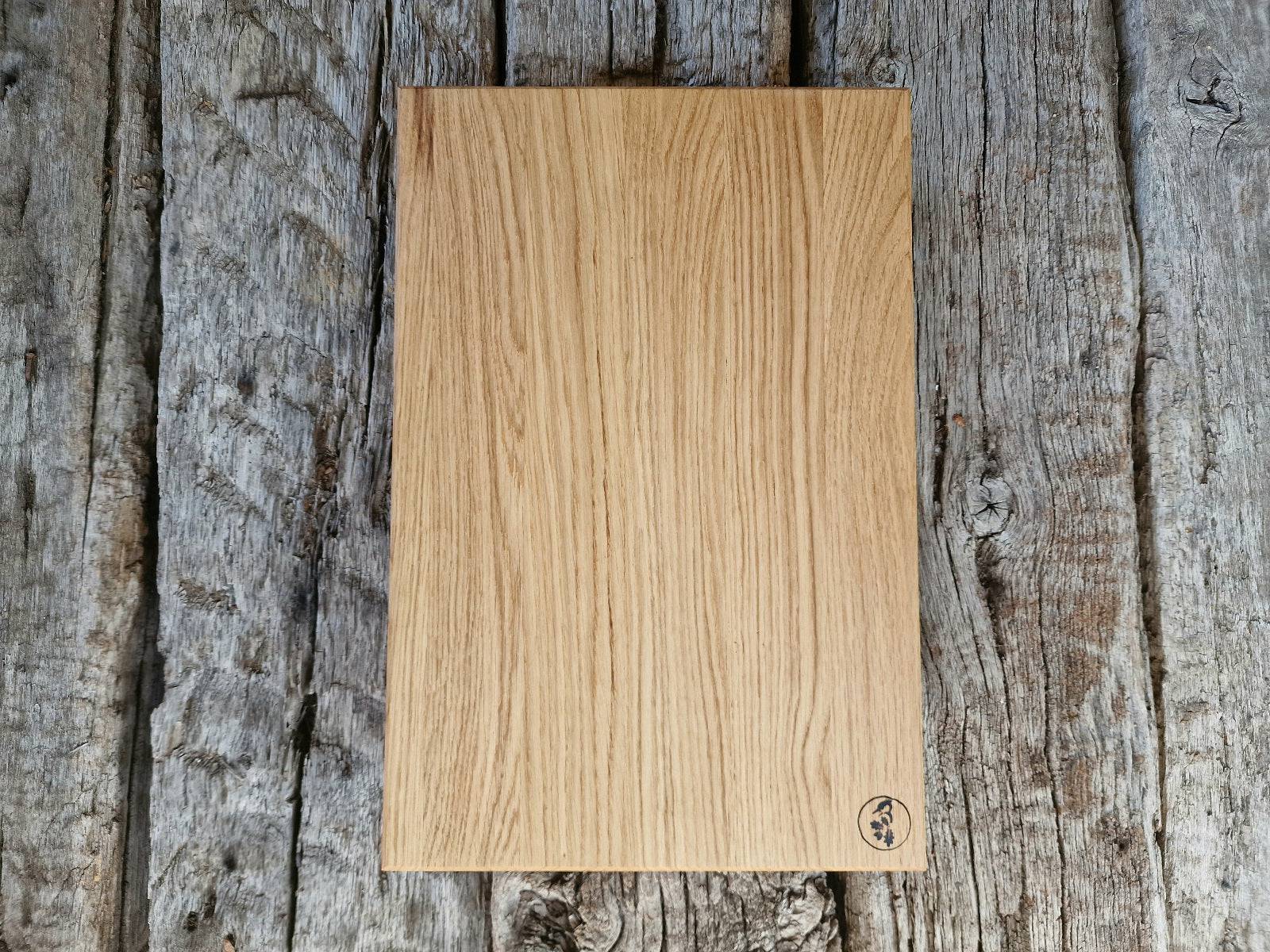 Draufsicht Gleitbrett aus Eiche für Kenwood Cooking Chef XL