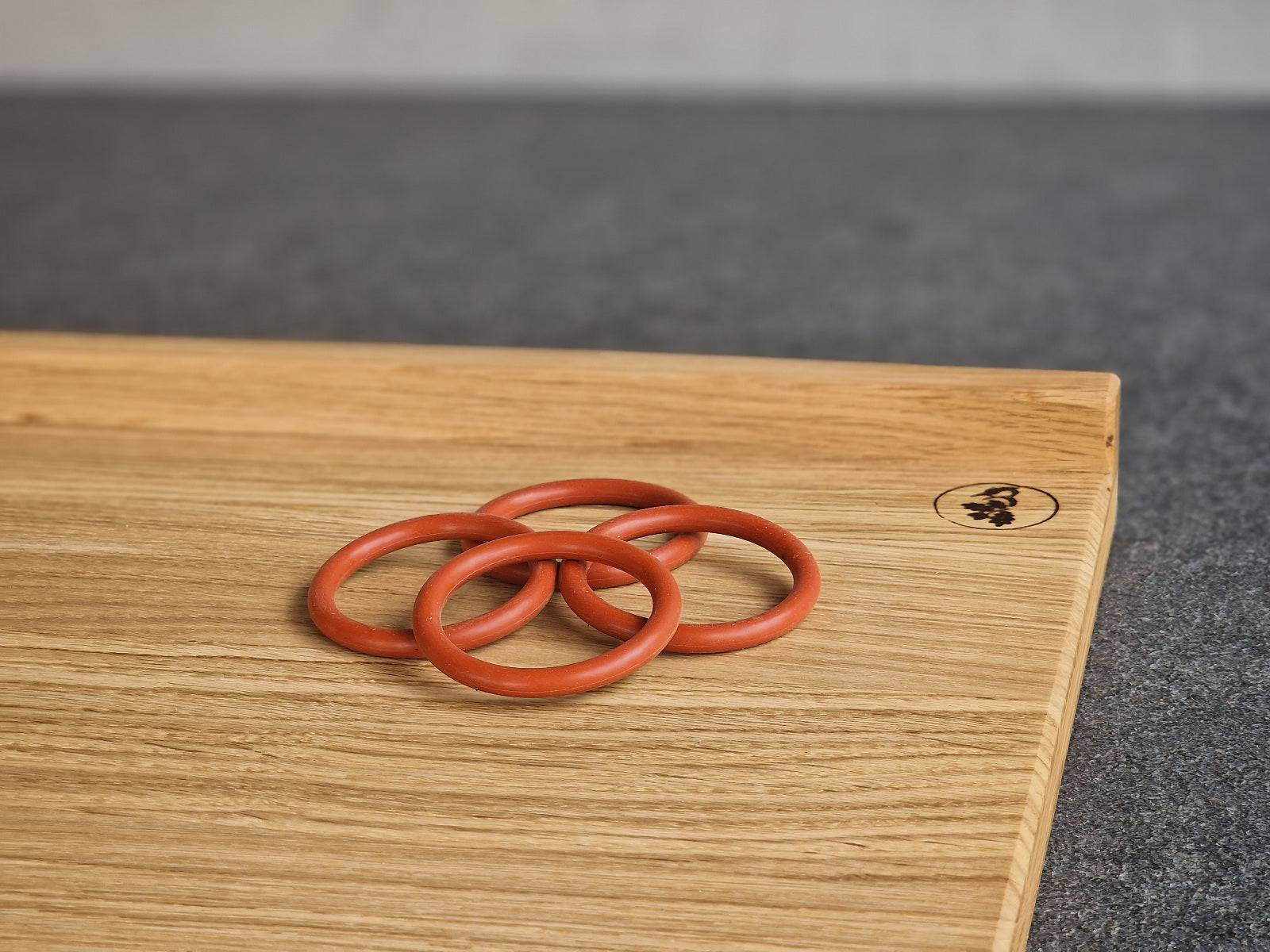 Der Anschlag eines Teigbrettes im Detail.