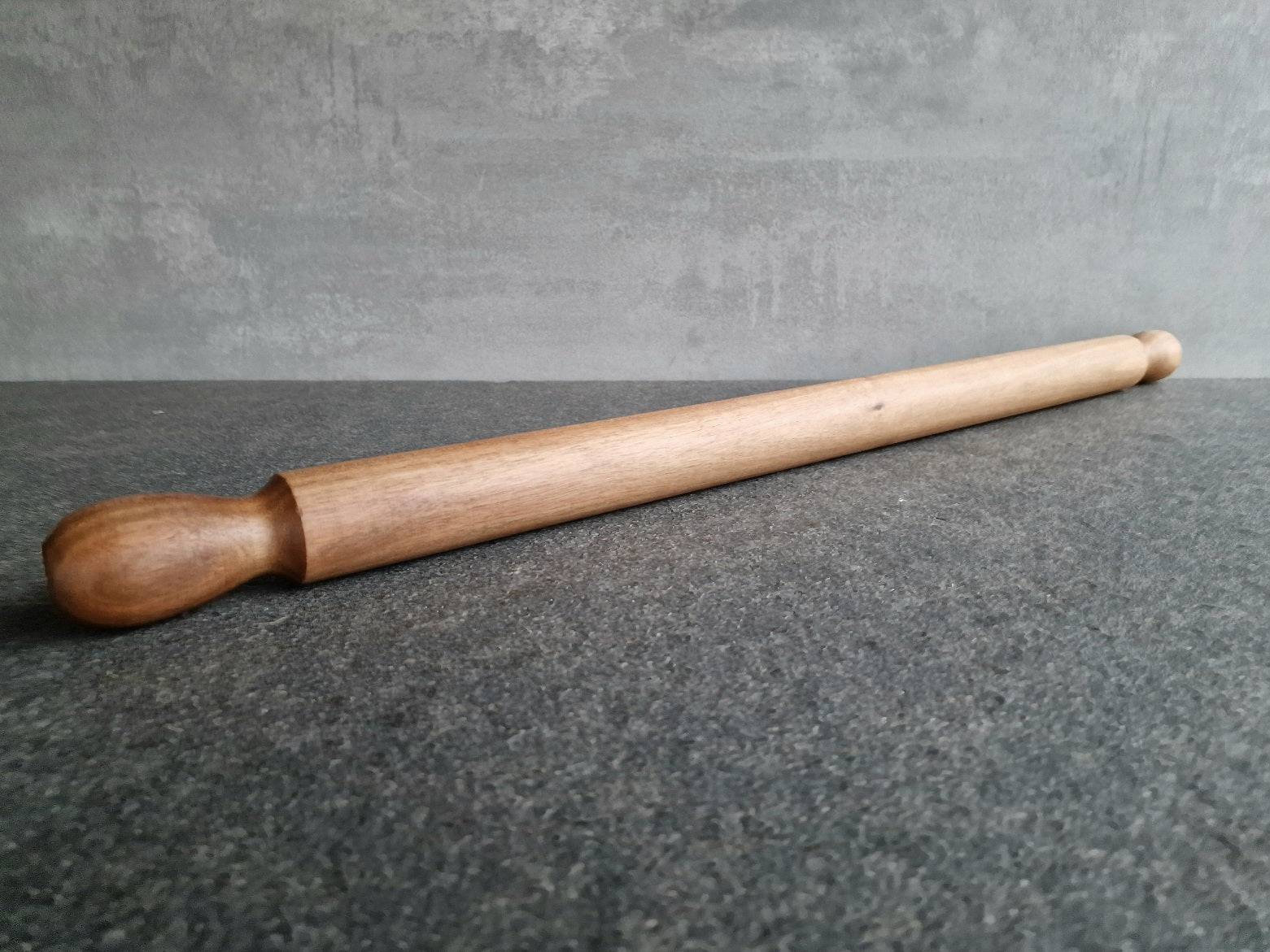 80 cm Nussbaum Teigrolle für Nudelteil