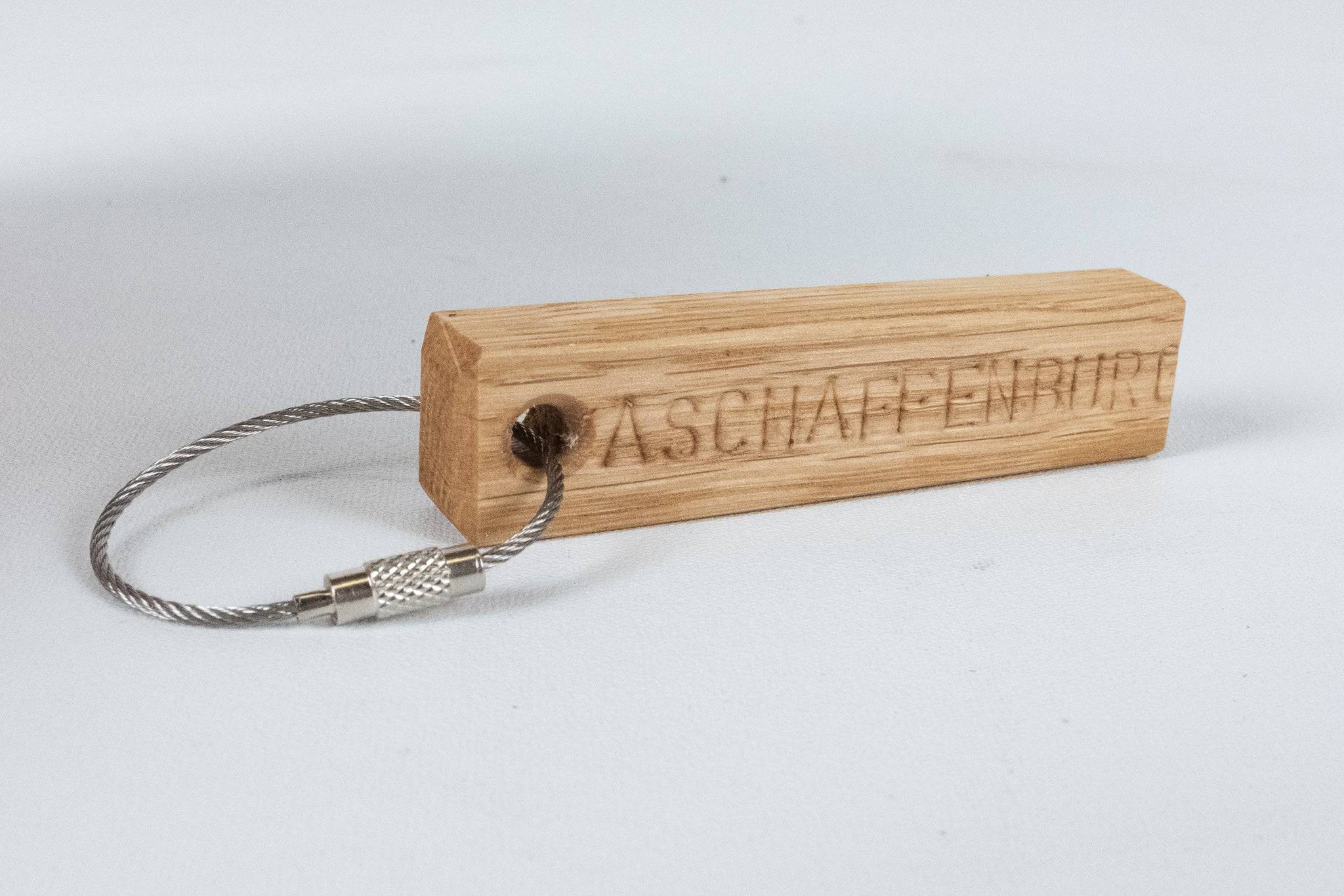 Schlüsselanhänger mit Ortsnamen - Spessartbrett