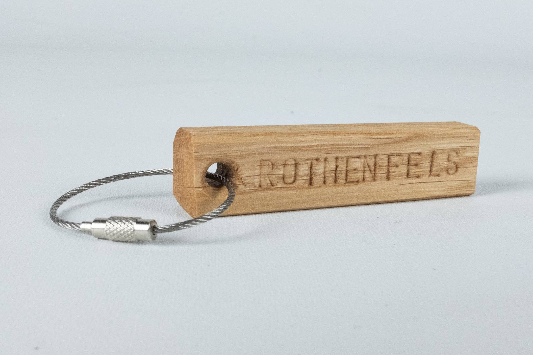 Schlüsselanhänger mit Ortsnamen - Spessartbrett