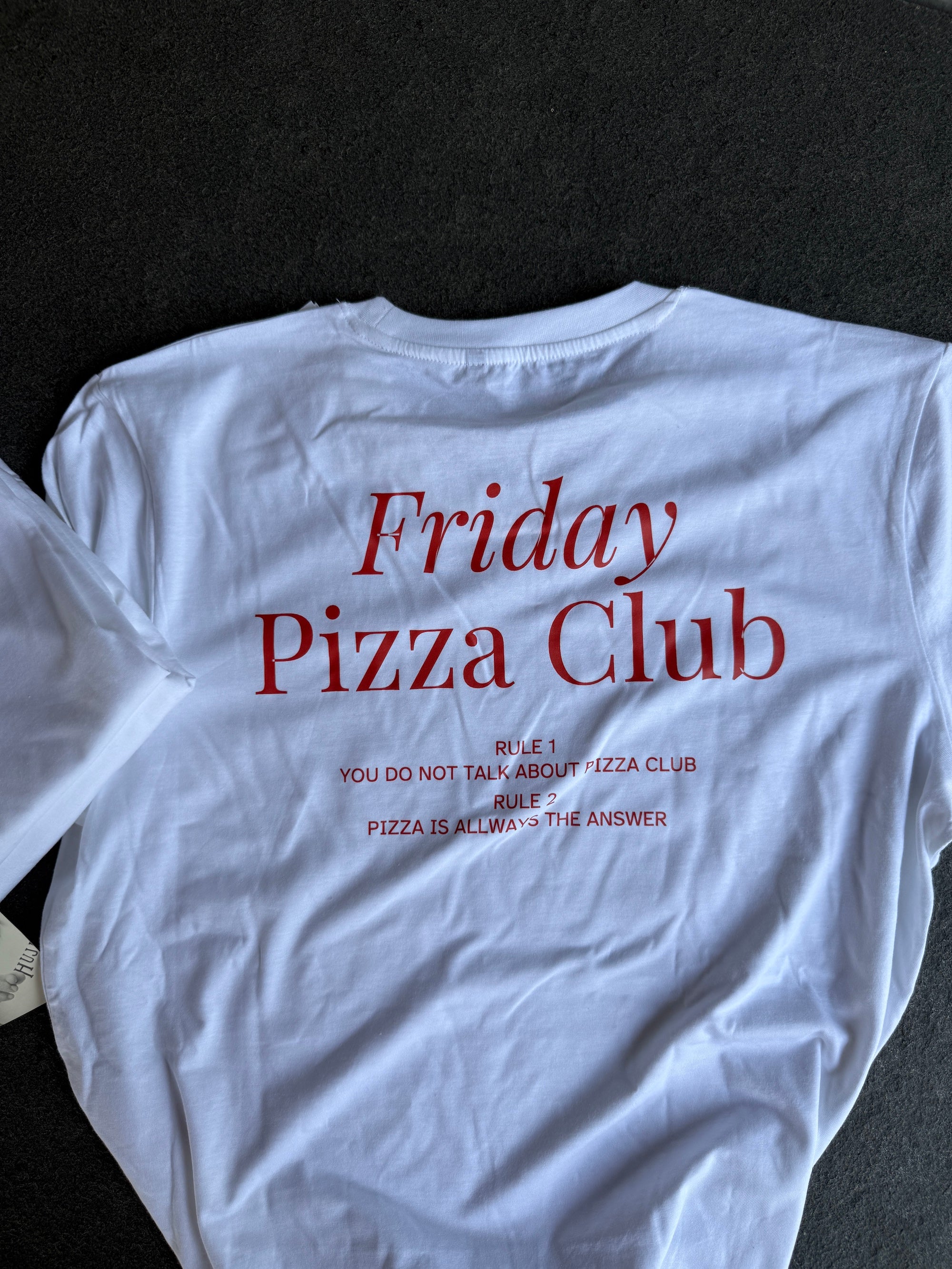 Pizza T-Shirt, Friday Pizza Club