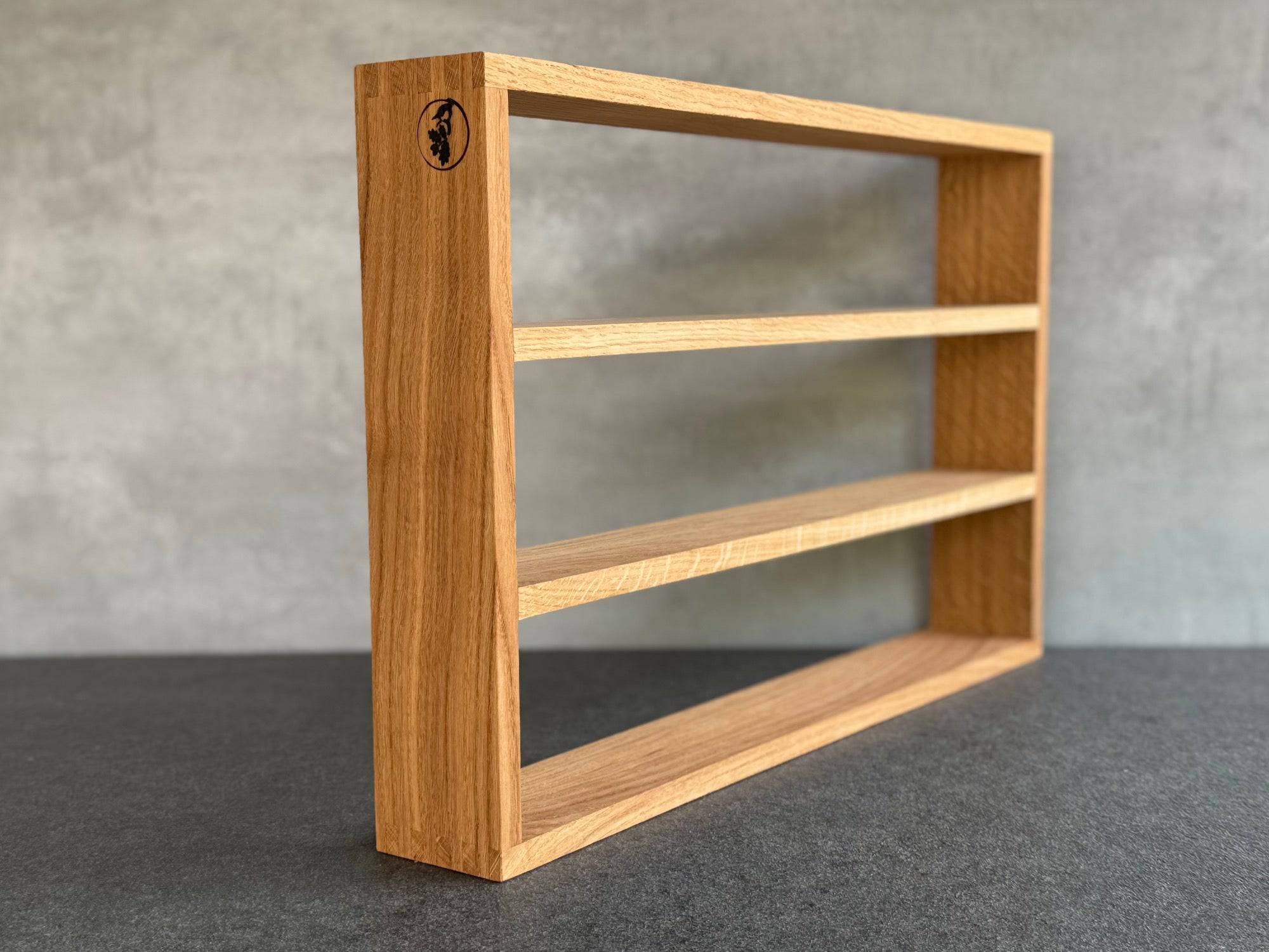 Gewürzregal Eiche, Altes Gewürzamt, Regal System - Spessartbrett