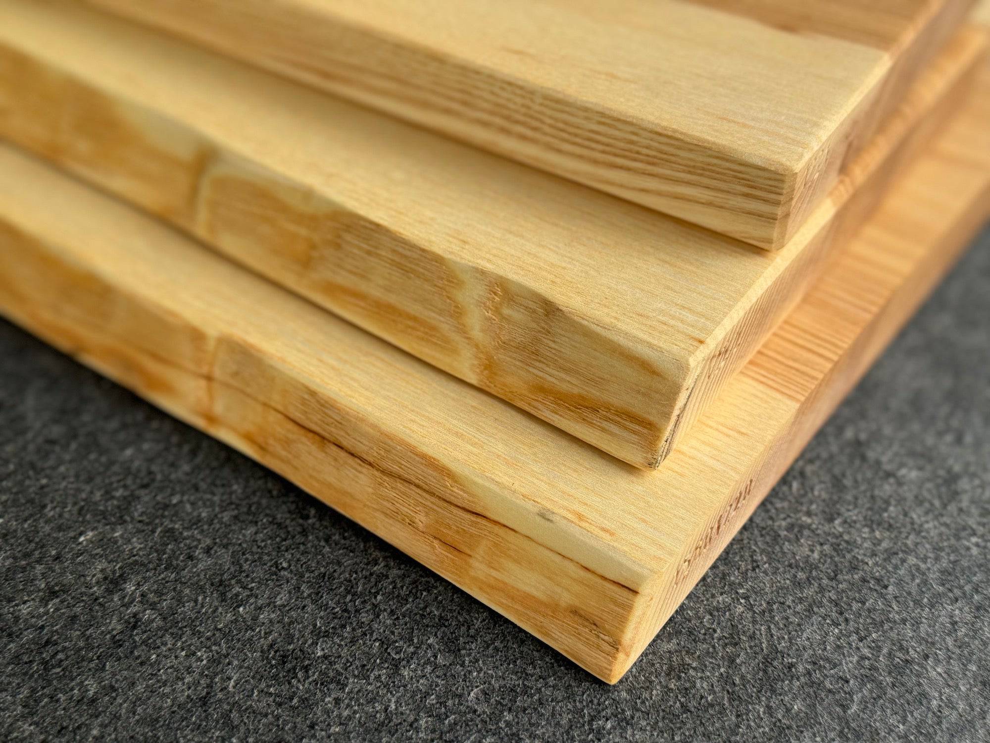 Esche Anrichtebrett, Brotzeitbrett, mit Jahresringen #15601220 - Spessartbrett