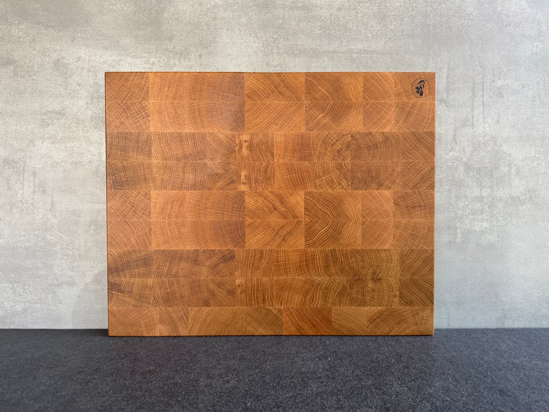 Eiche Stirnholz Schneidebrett – robust, langlebig, Made in Germany