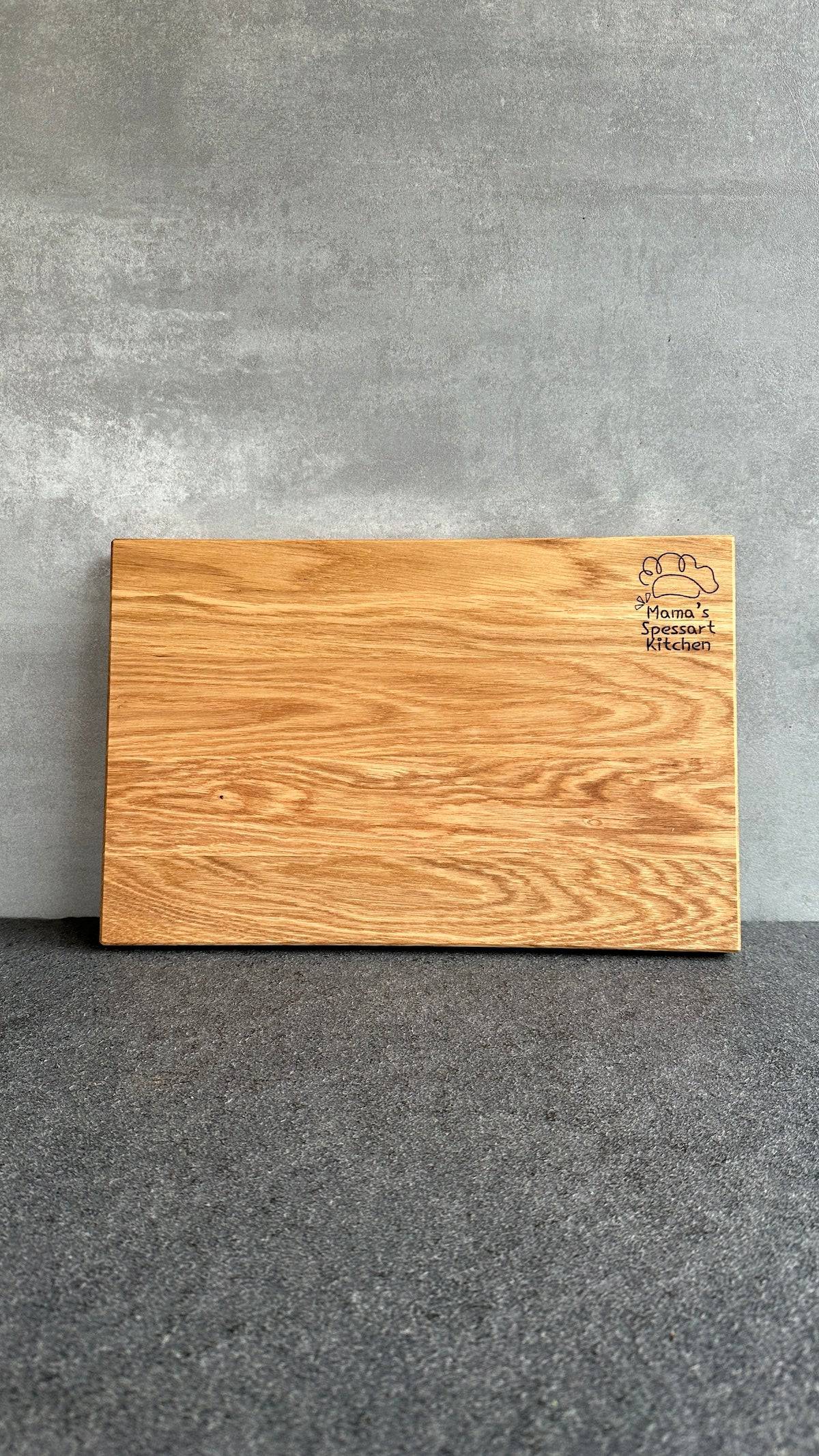 Schneidebrett aus Eiche // Mama's Spessart Kitchen - Spessartbrett