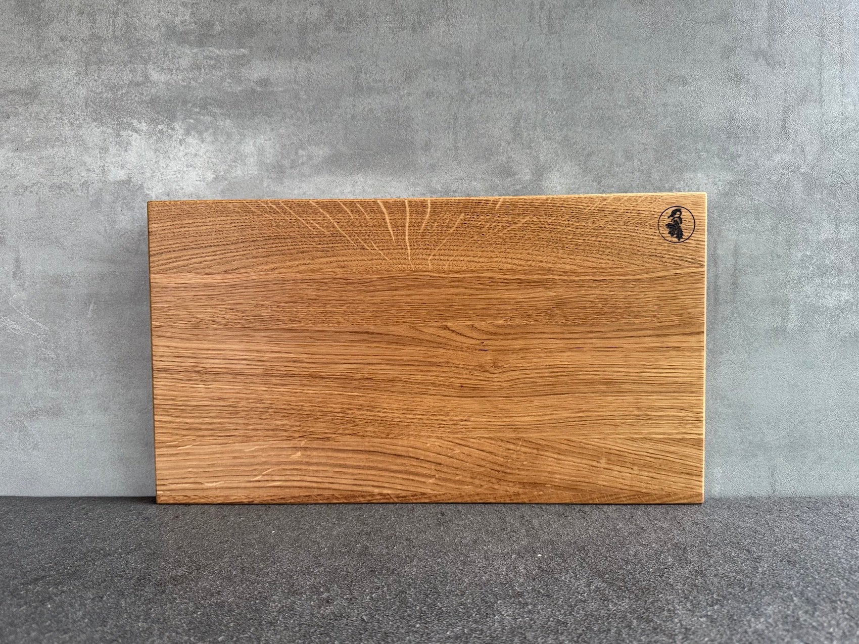 45 cm breites Schneidebrett aus Eiche