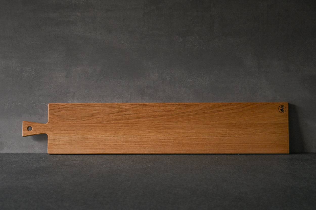 100 cm langes Servierbrett aus Eichenholz