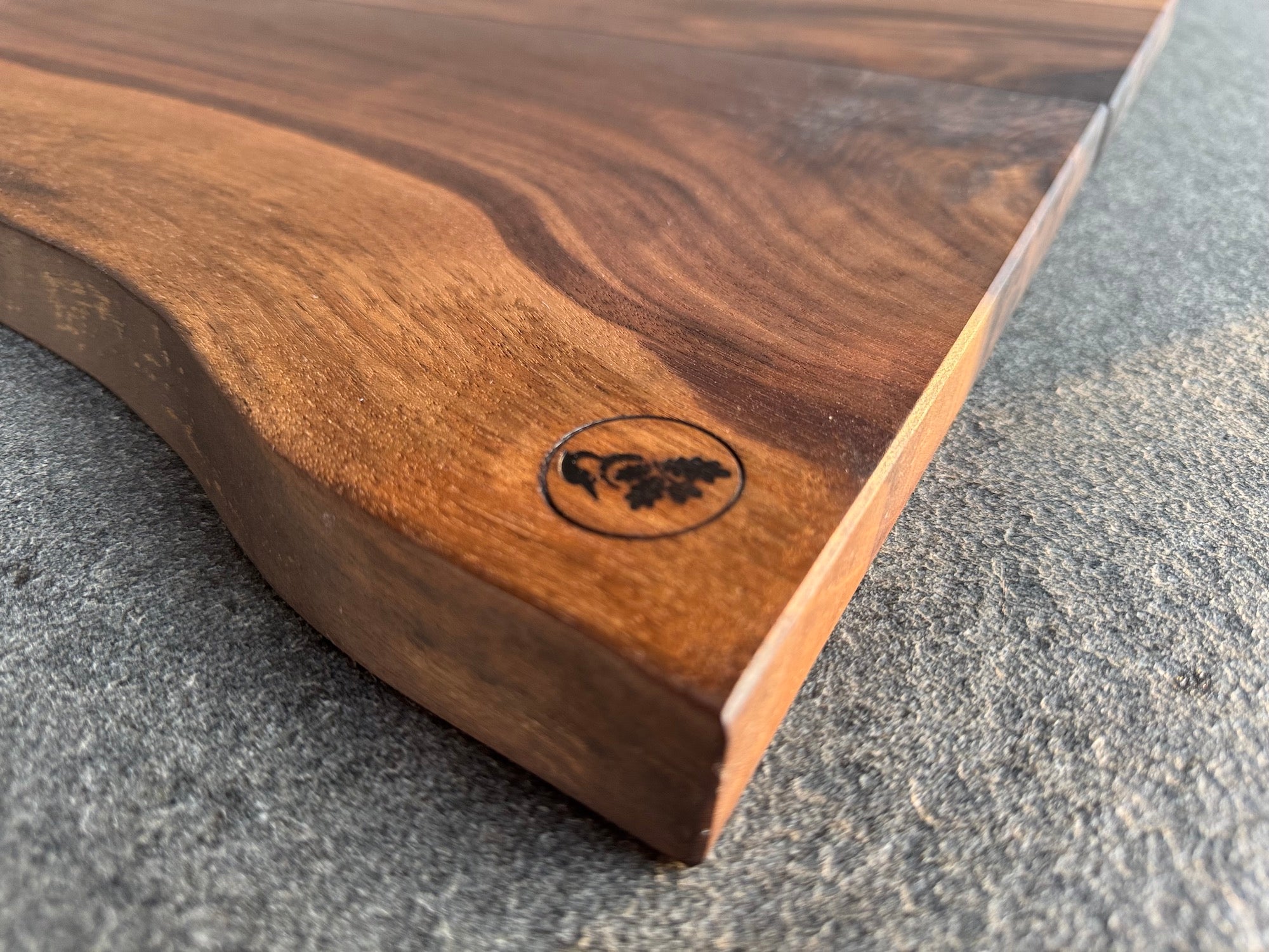 Detailansicht einer Baumkante