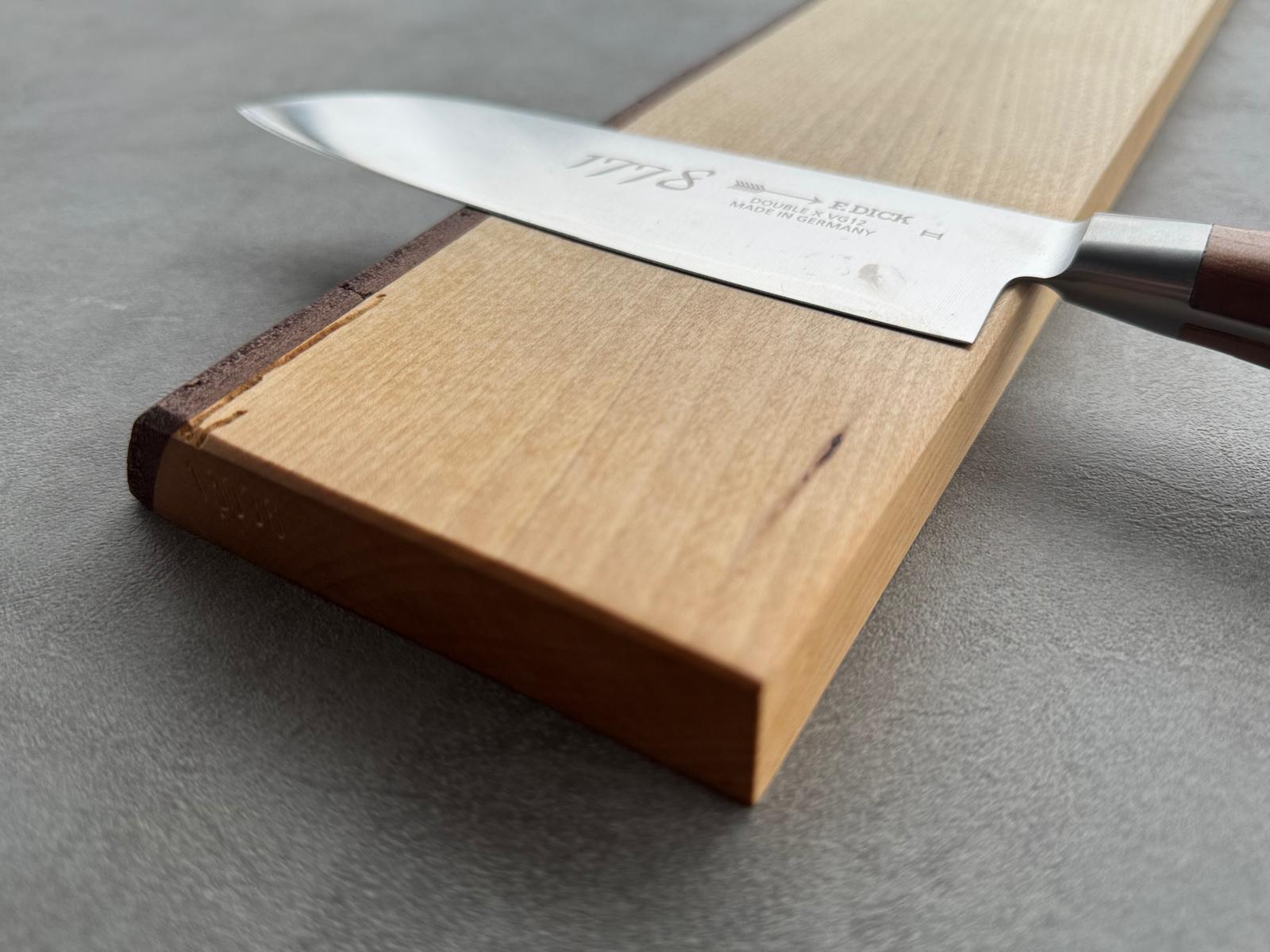 Magnet Messerhalter aus Birke für die Wand