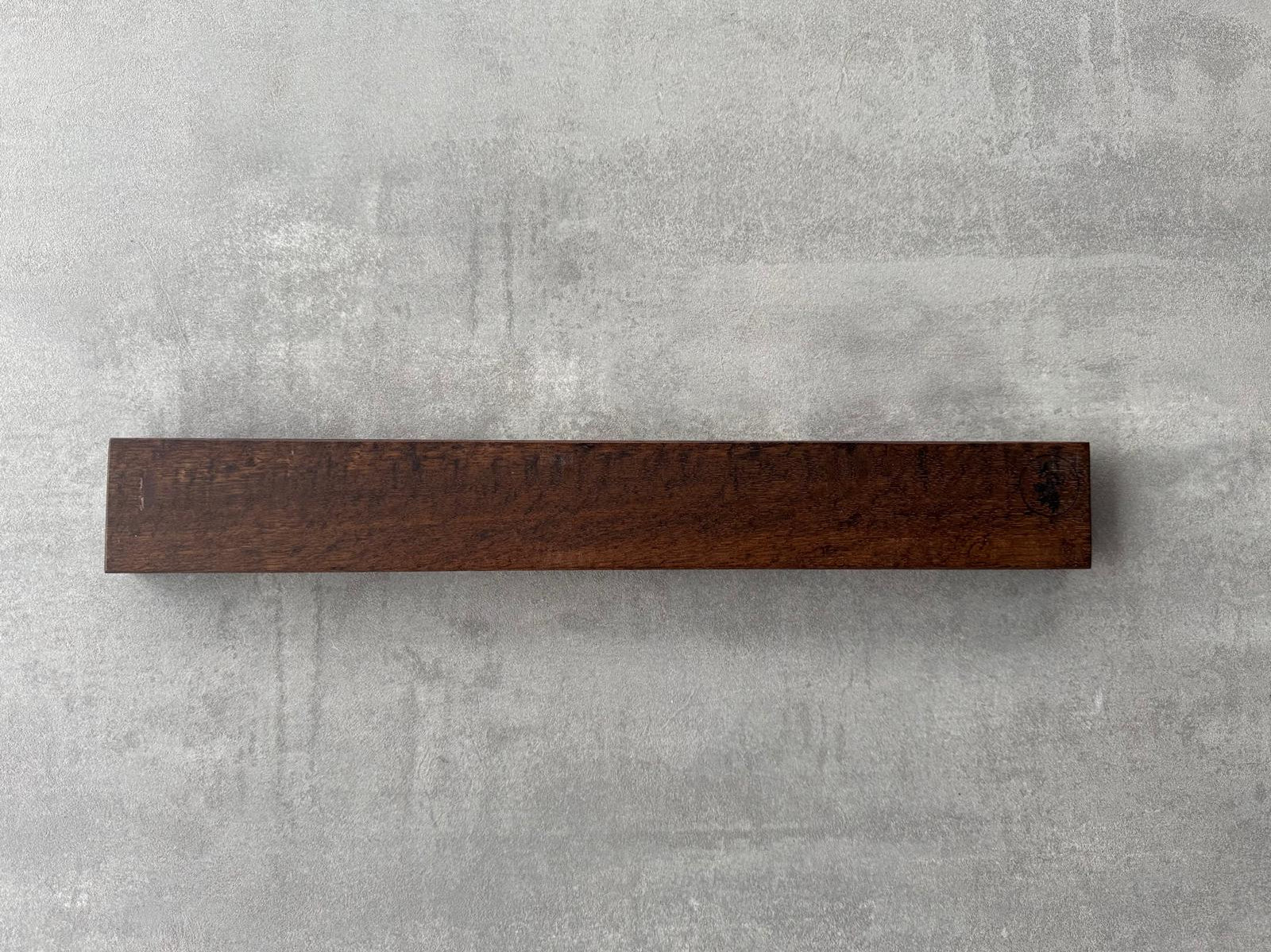 Magnetische Messerleiste Räuchereiche Wandmontage - 7 Messer - Spessartbrett