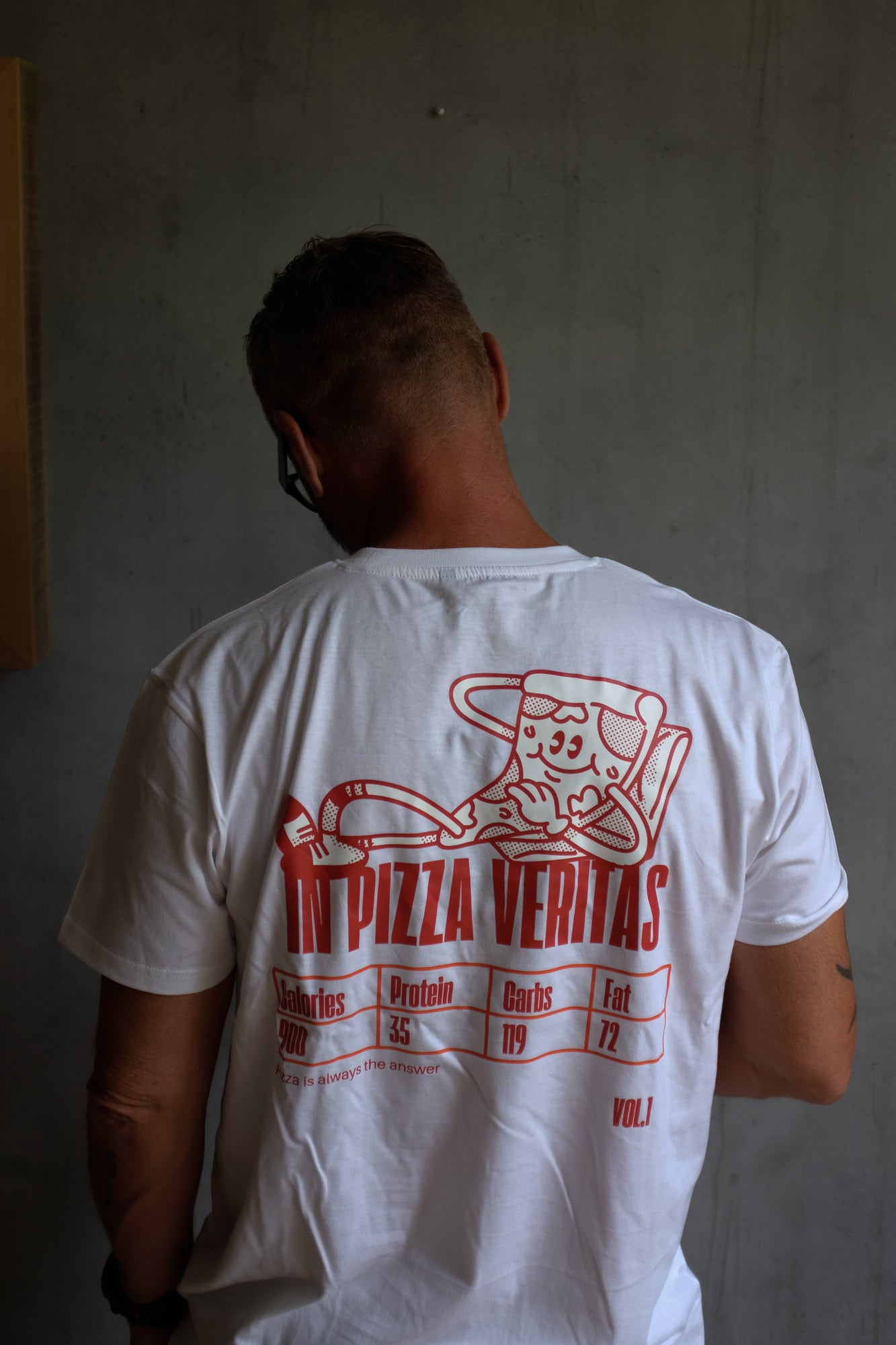 Pizza T-Shirt, Low Carb