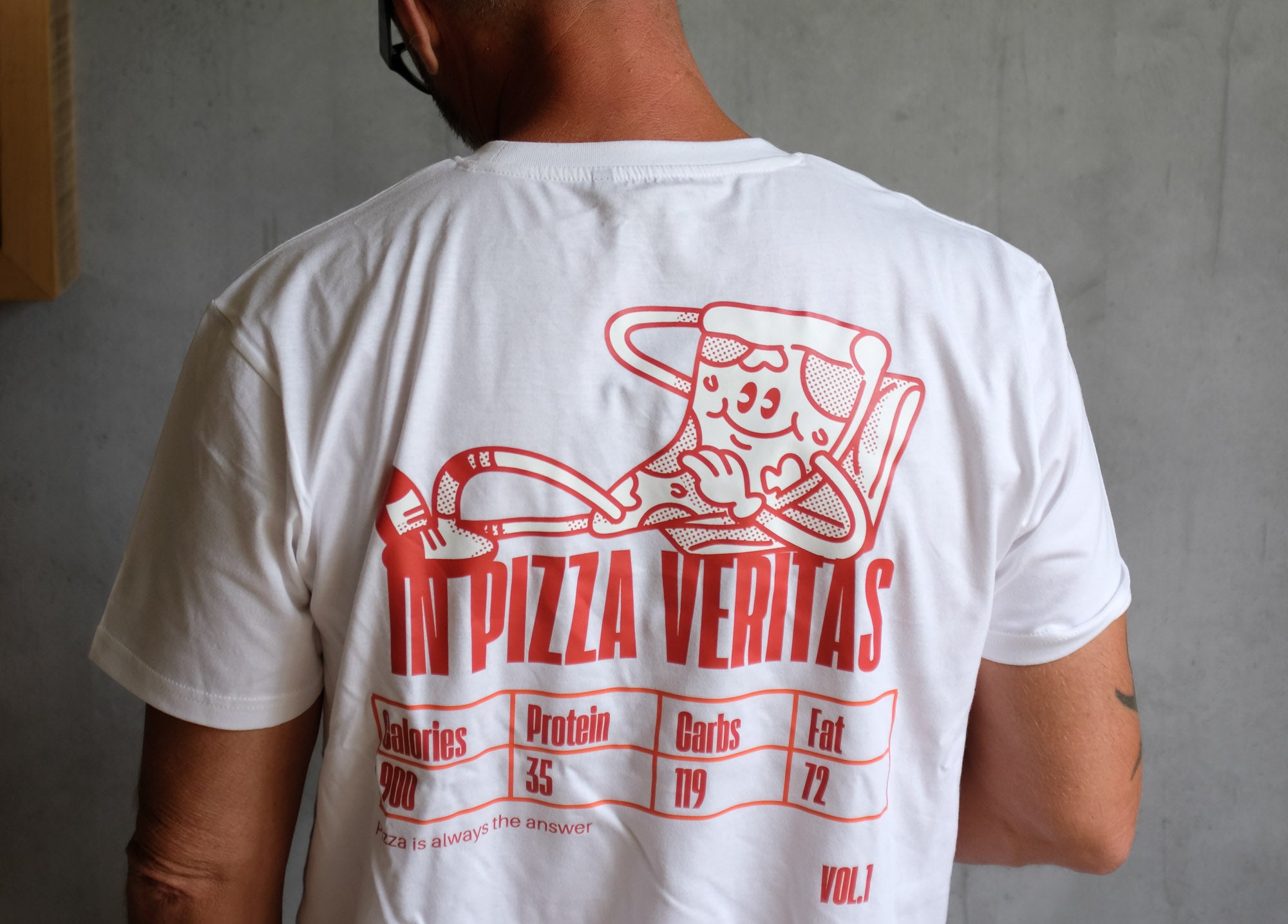 Pizza T-Shirt, Low Carb