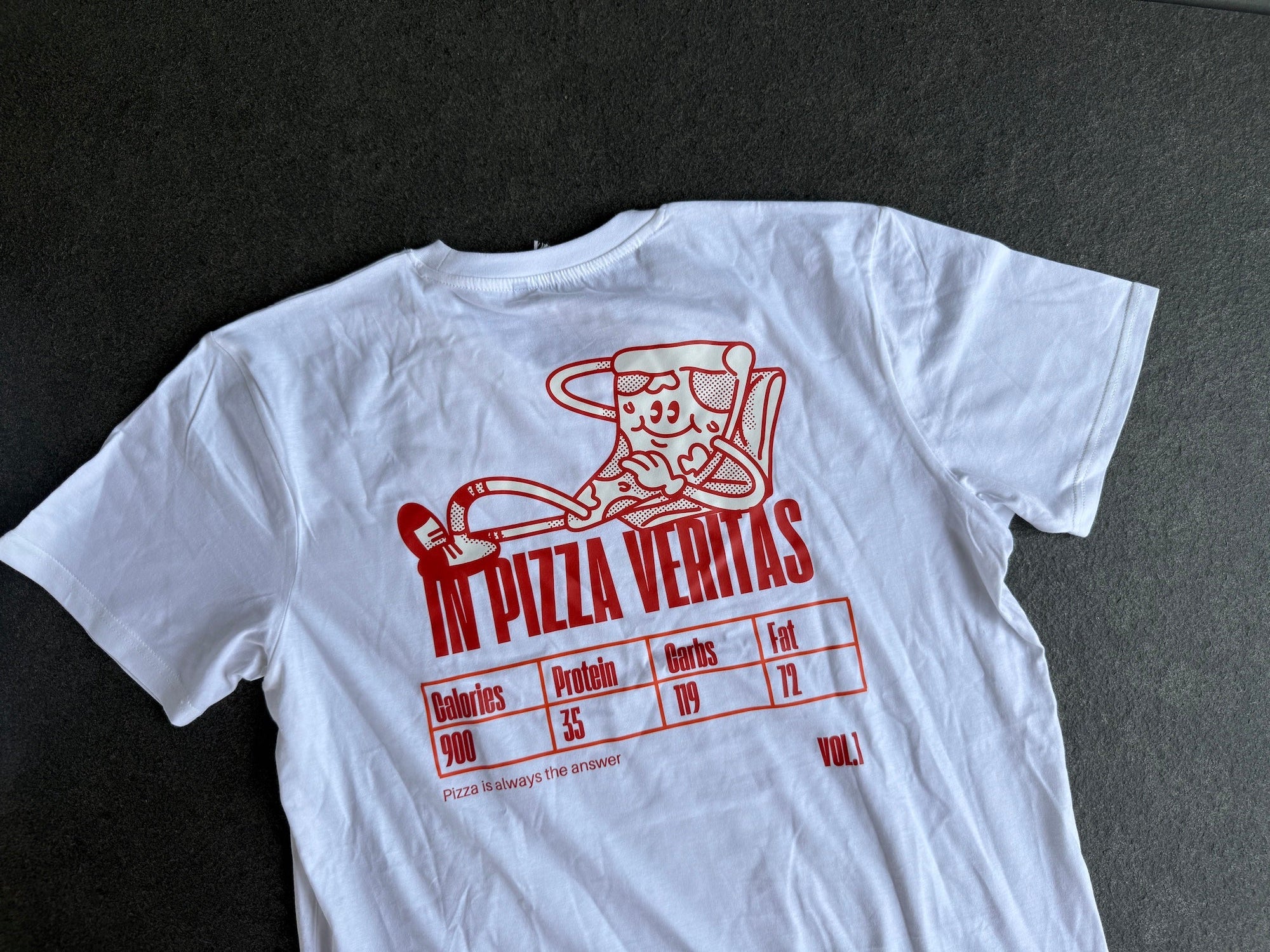 Pizza T-Shirt, Low Carb
