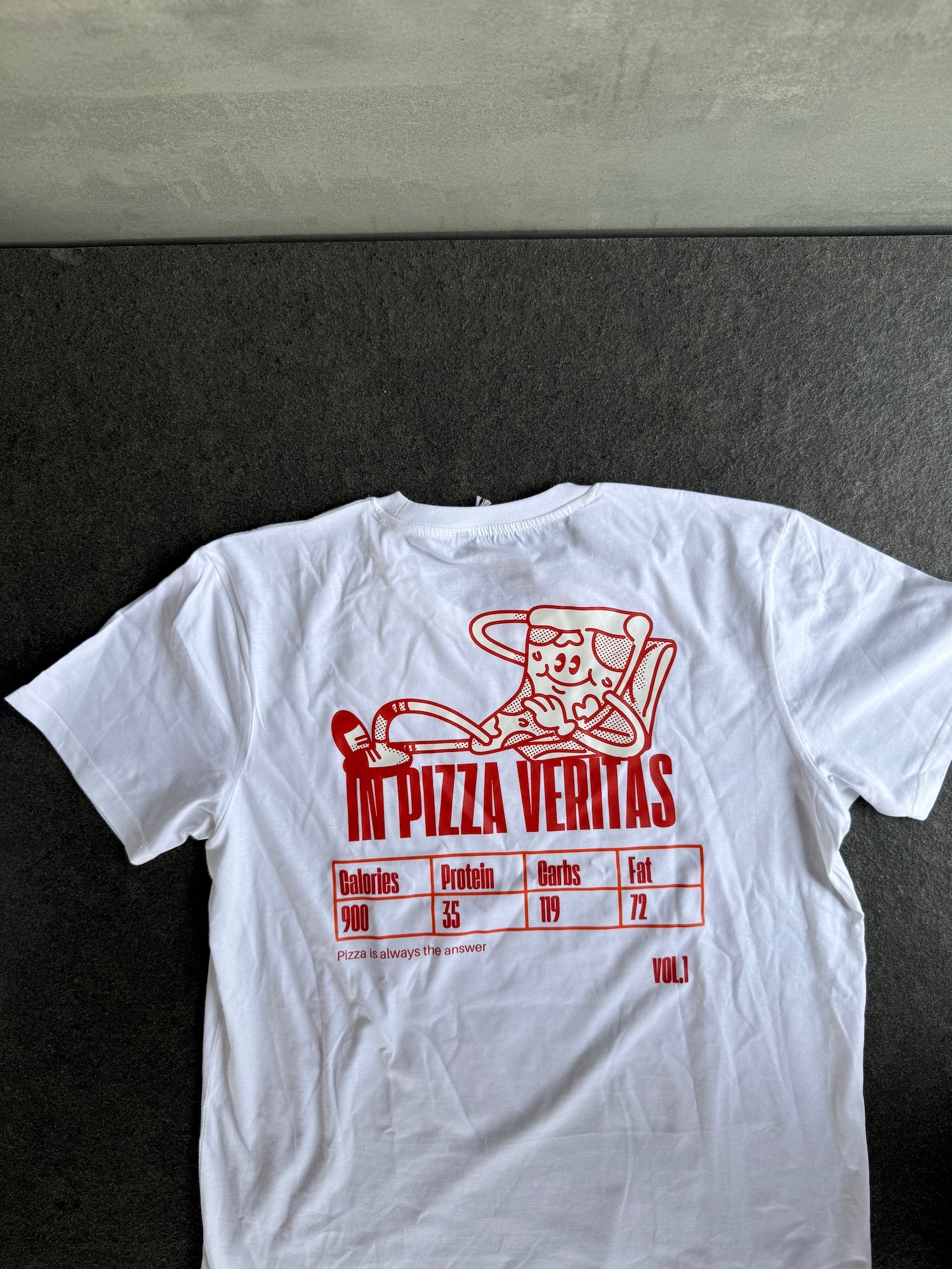 Pizza T-Shirt, Low Carb