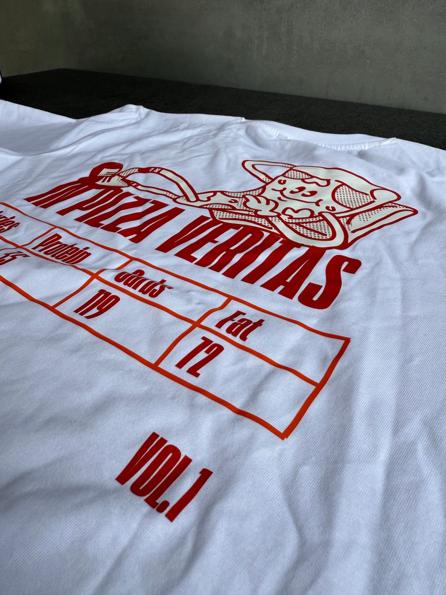 Pizza T-Shirt, Low Carb