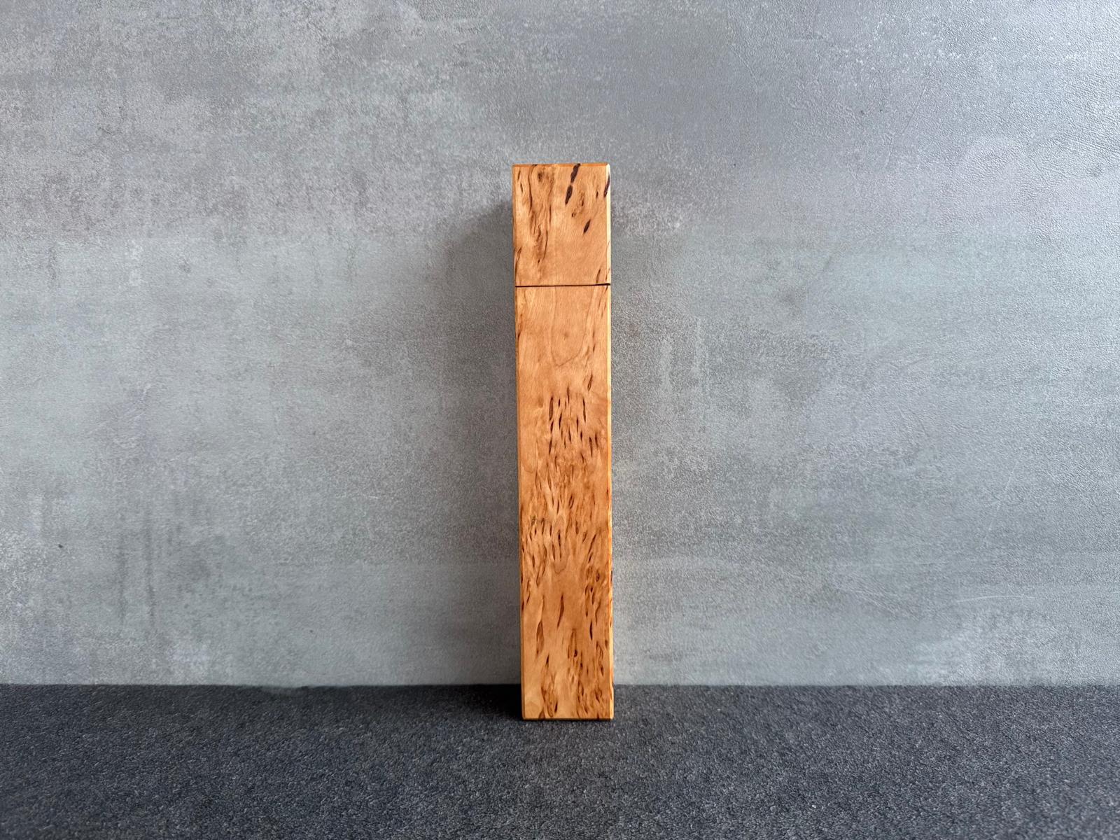 Handgefertigte Salz- & Pfeffermühlen aus edlen Hölzern • 28 cm • Schweizer Präzisions-Schneidwerk für intensiven Geschmack