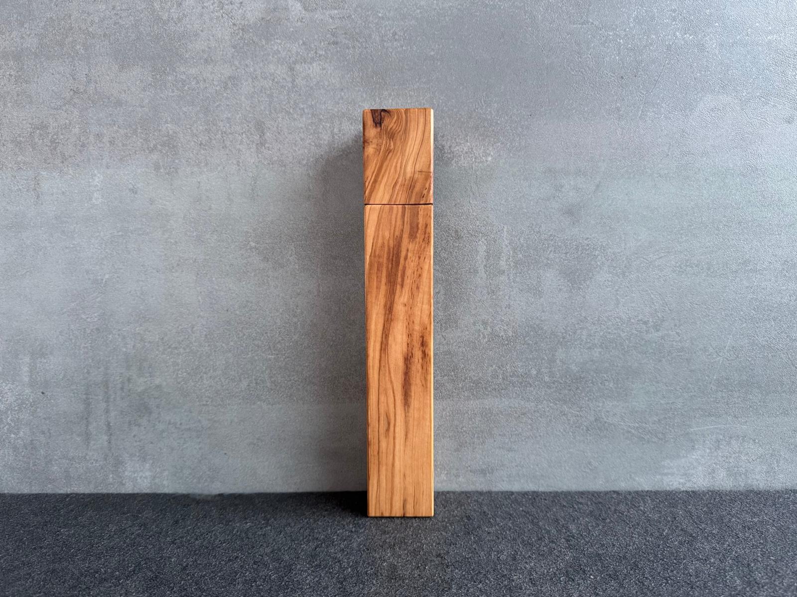 Handgefertigte Salz- & Pfeffermühlen aus edlen Hölzern • 28 cm • Schweizer Präzisions-Schneidwerk für intensiven Geschmack