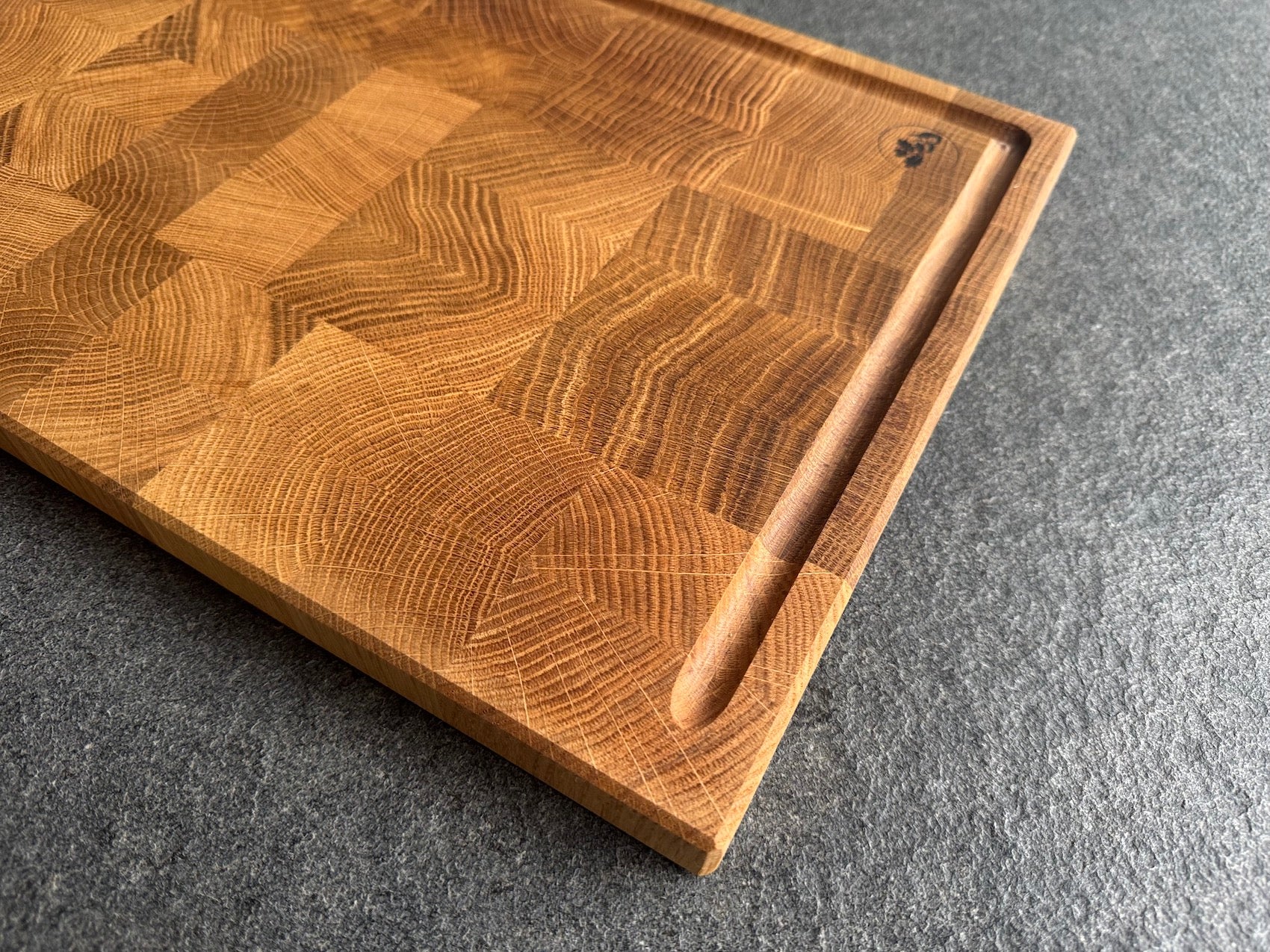U-Saftrille von Spessartbrett im Detail