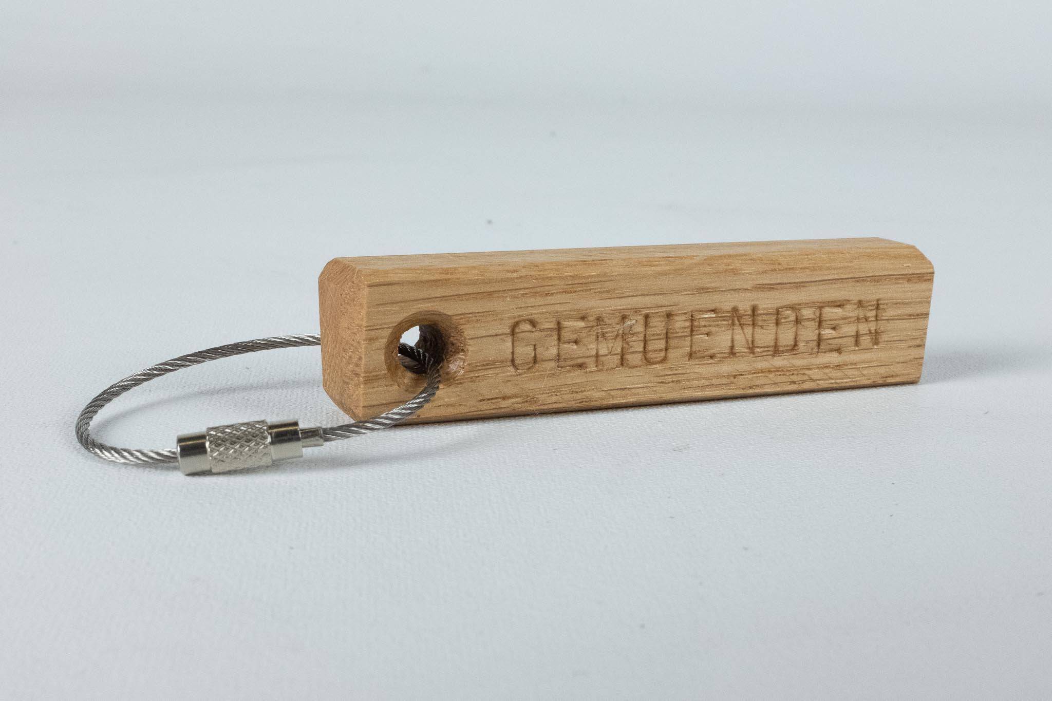 Schlüsselanhänger mit Ortsnamen - Spessartbrett