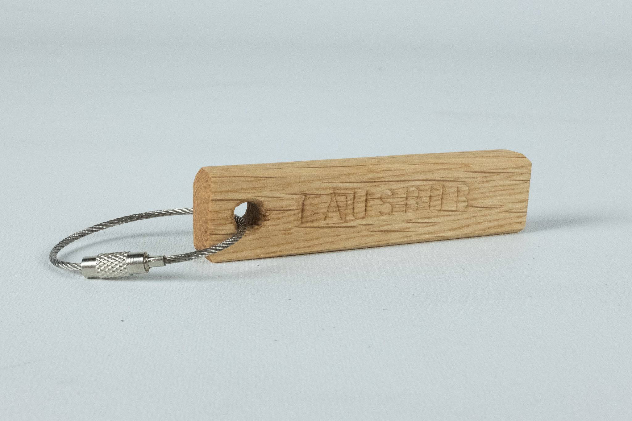 Schlüsselanhänger "Liebe", "Glück", "Lausbub" - Spessartbrett