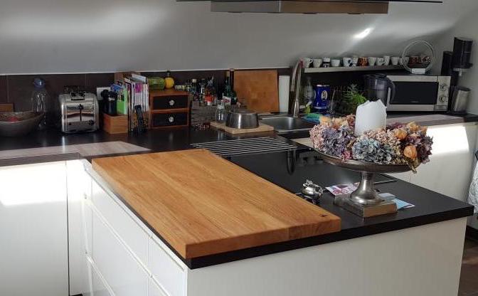 Küchenabdeckung aus Holz