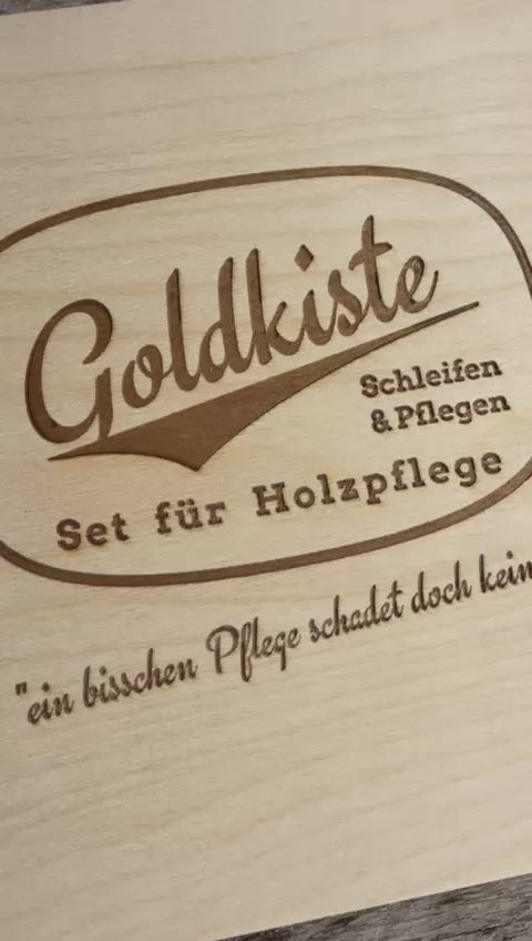 Pflegeset für Holzbretter