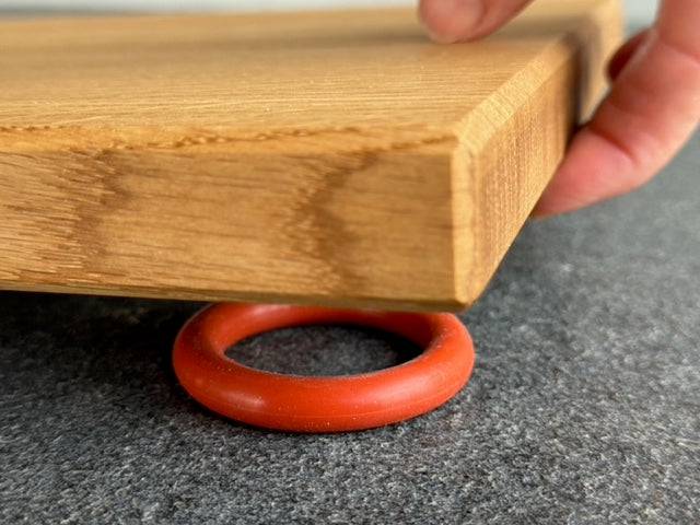 Zubehör: Gummiringe zur Unterlage - 9 mm - Spessartbrett