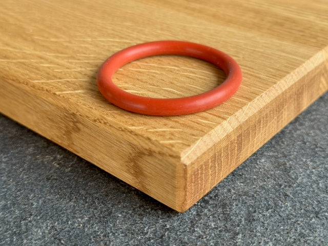 Zubehör: Gummiringe zur Unterlage - 5 mm - Spessartbrett