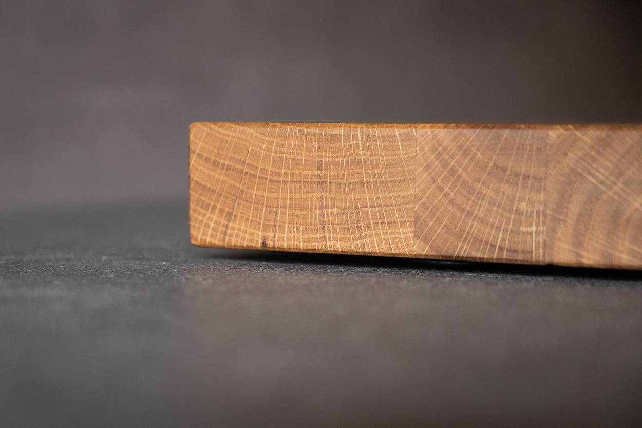 4,5 cm dicker Schneideblock aus Eiche