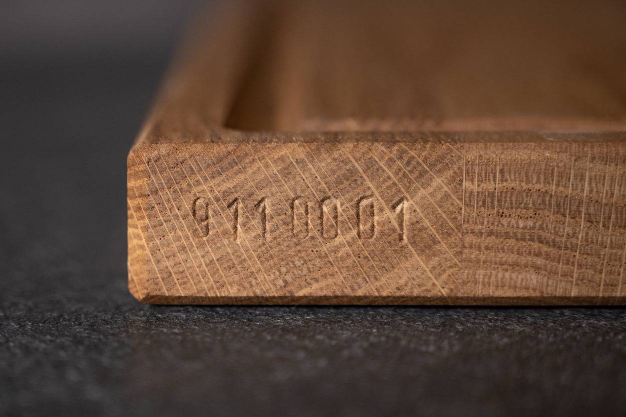 Schneidebrett quadratisch aus Eiche