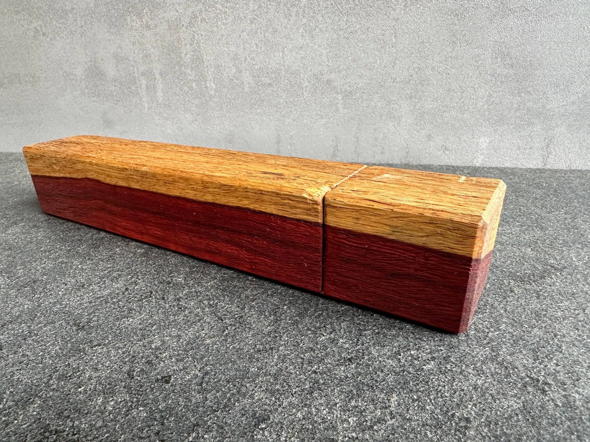 Liegende Padouk Pfeffermühle