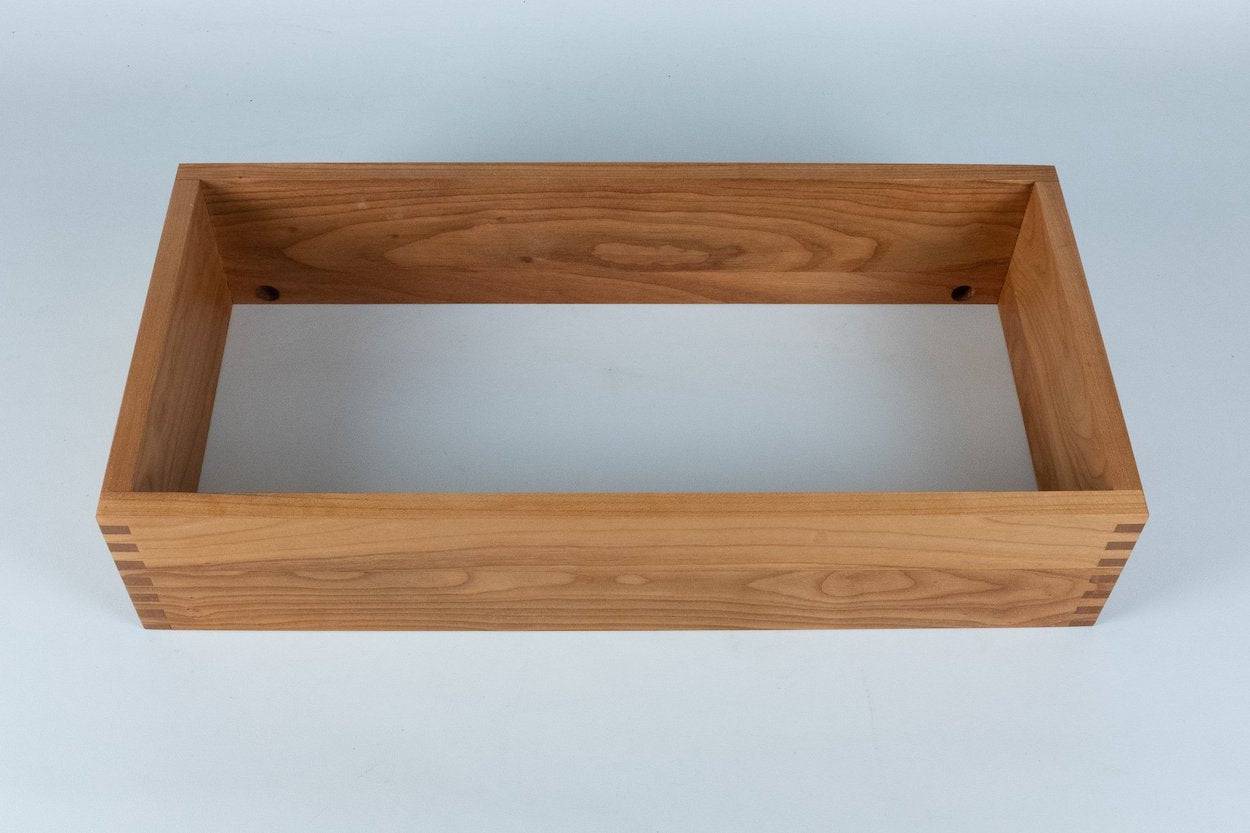 Regalwürfel Kirschbaum rechteckig