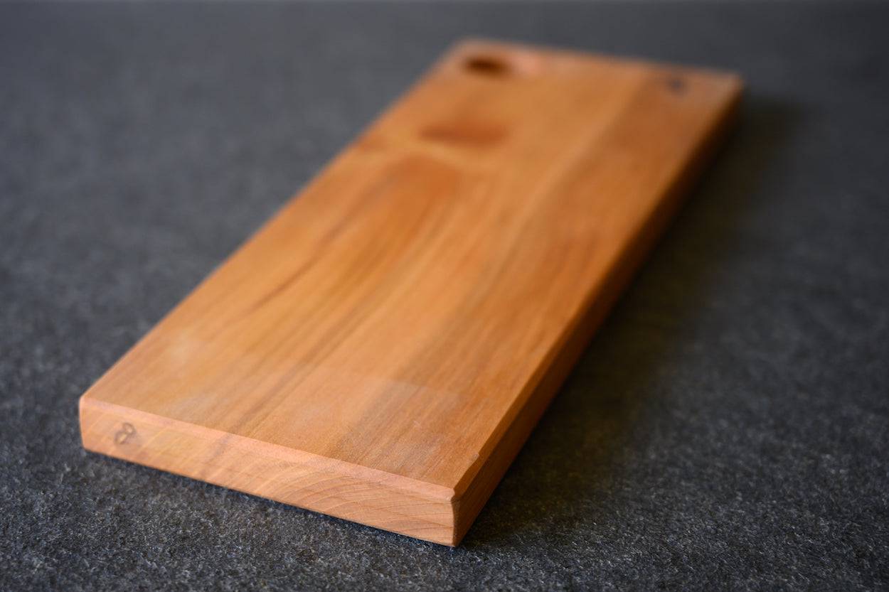 Maserung Schneidebrett aus einem Stück Kirschbaum