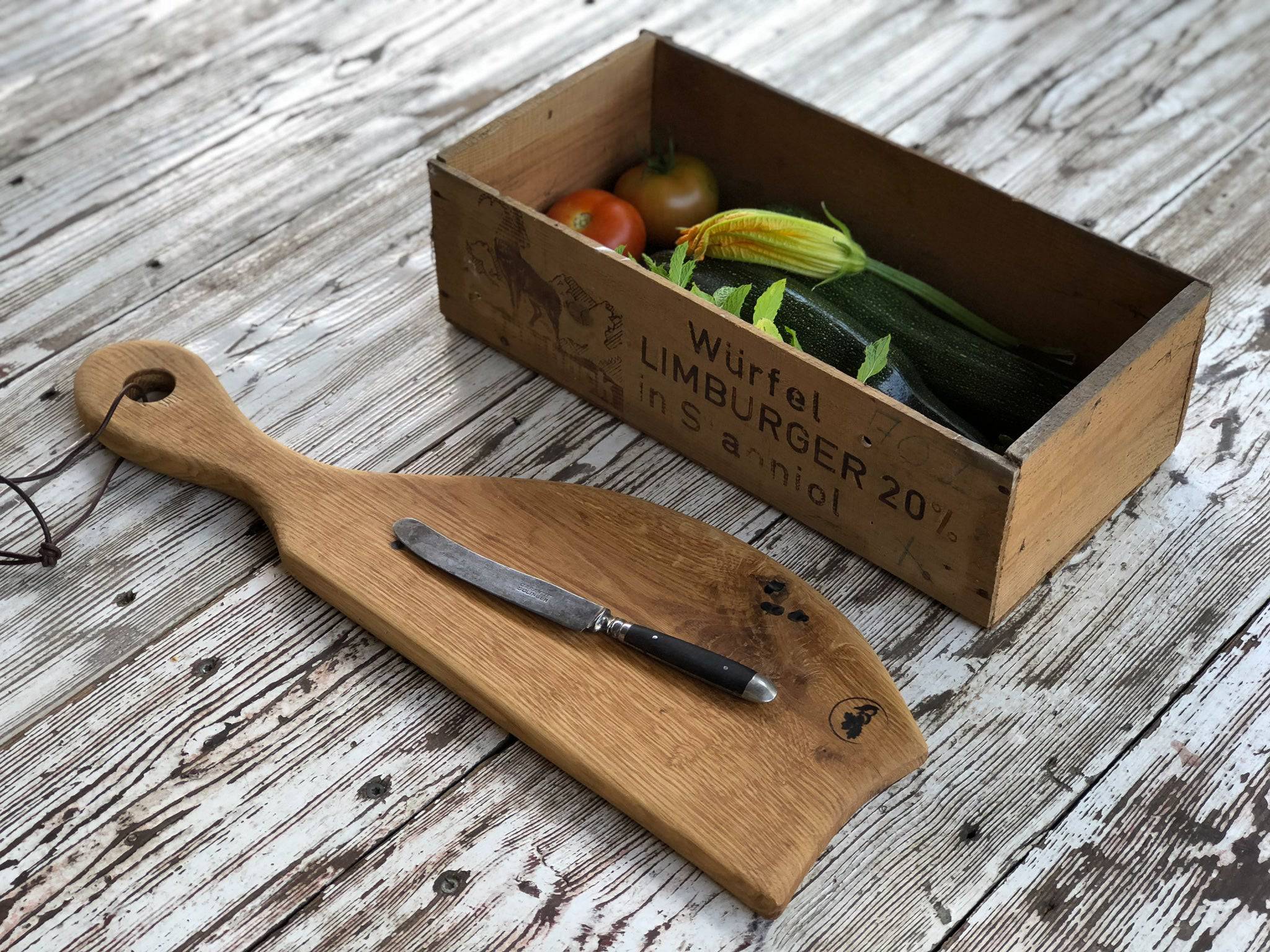 Schneidebrett Rothenfels, Eiche. - Spessartbrett