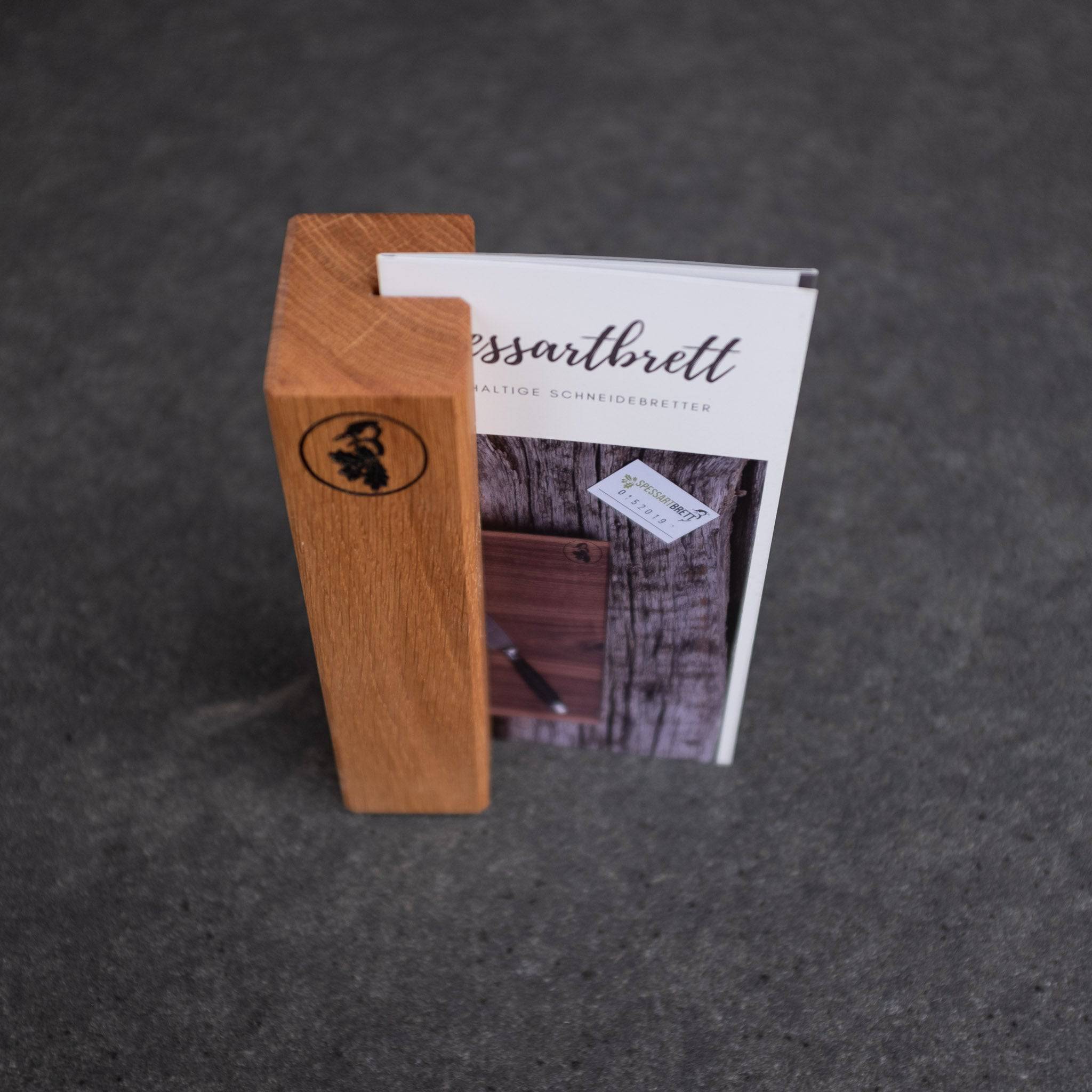 Kartenhalter Holz groß Eiche Altengronau - Spessartbrett