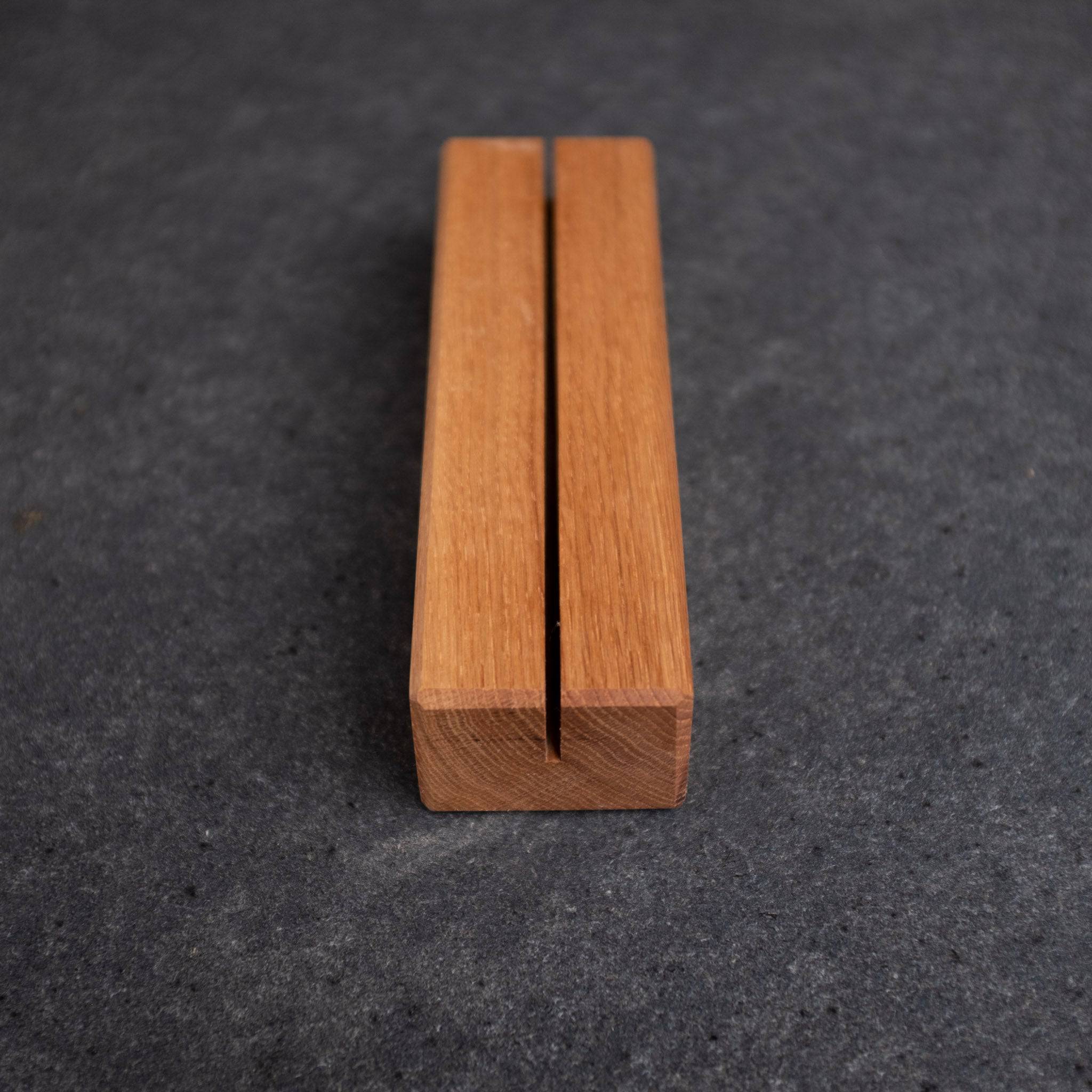 Kartenhalter Holz groß Eiche Altengronau - Spessartbrett