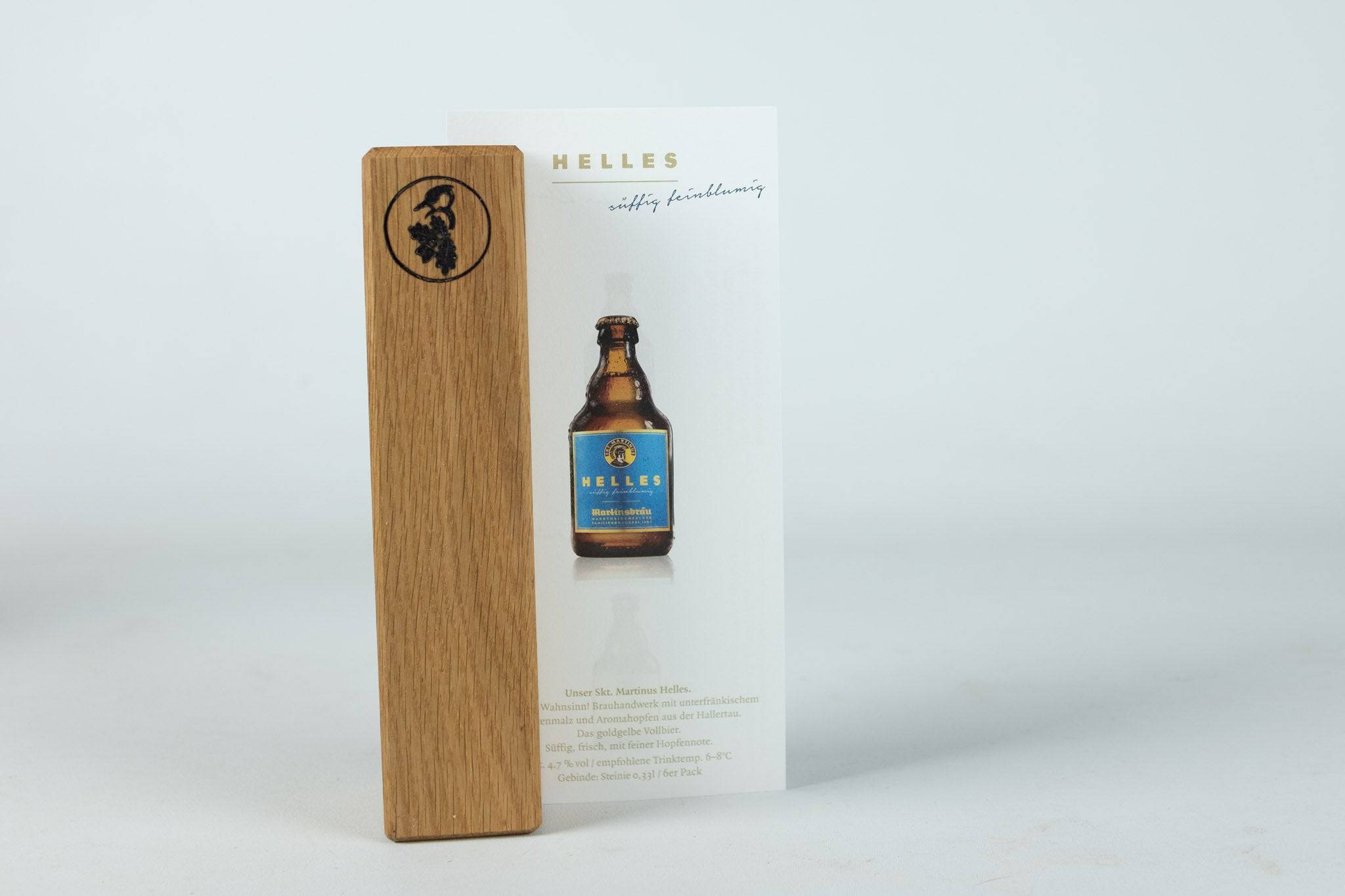 Kartenhalter Holz groß Eiche Altengronau - Spessartbrett