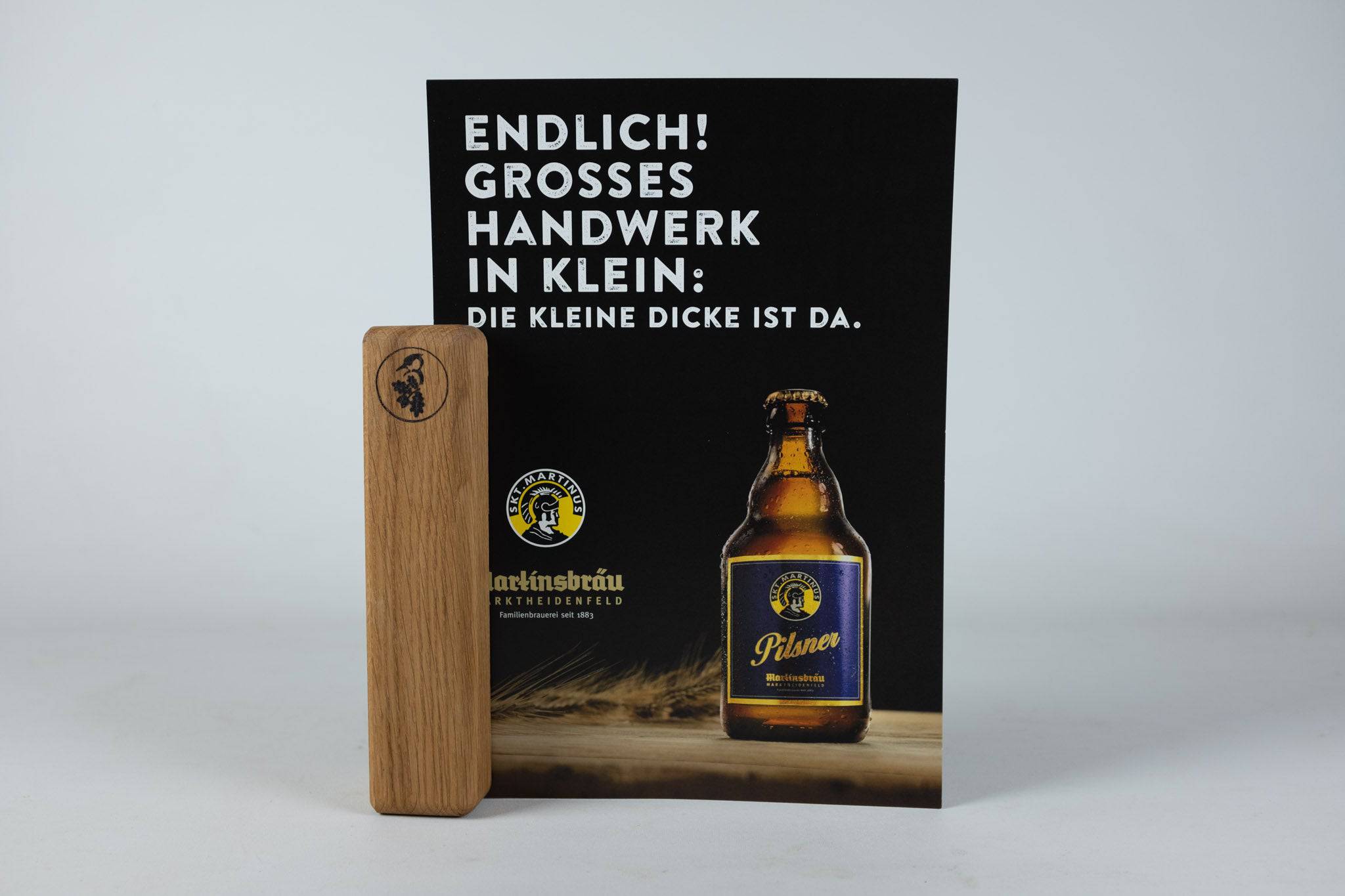 Menükartenhalter Holz massiv Aschenroth - Spessartbrett