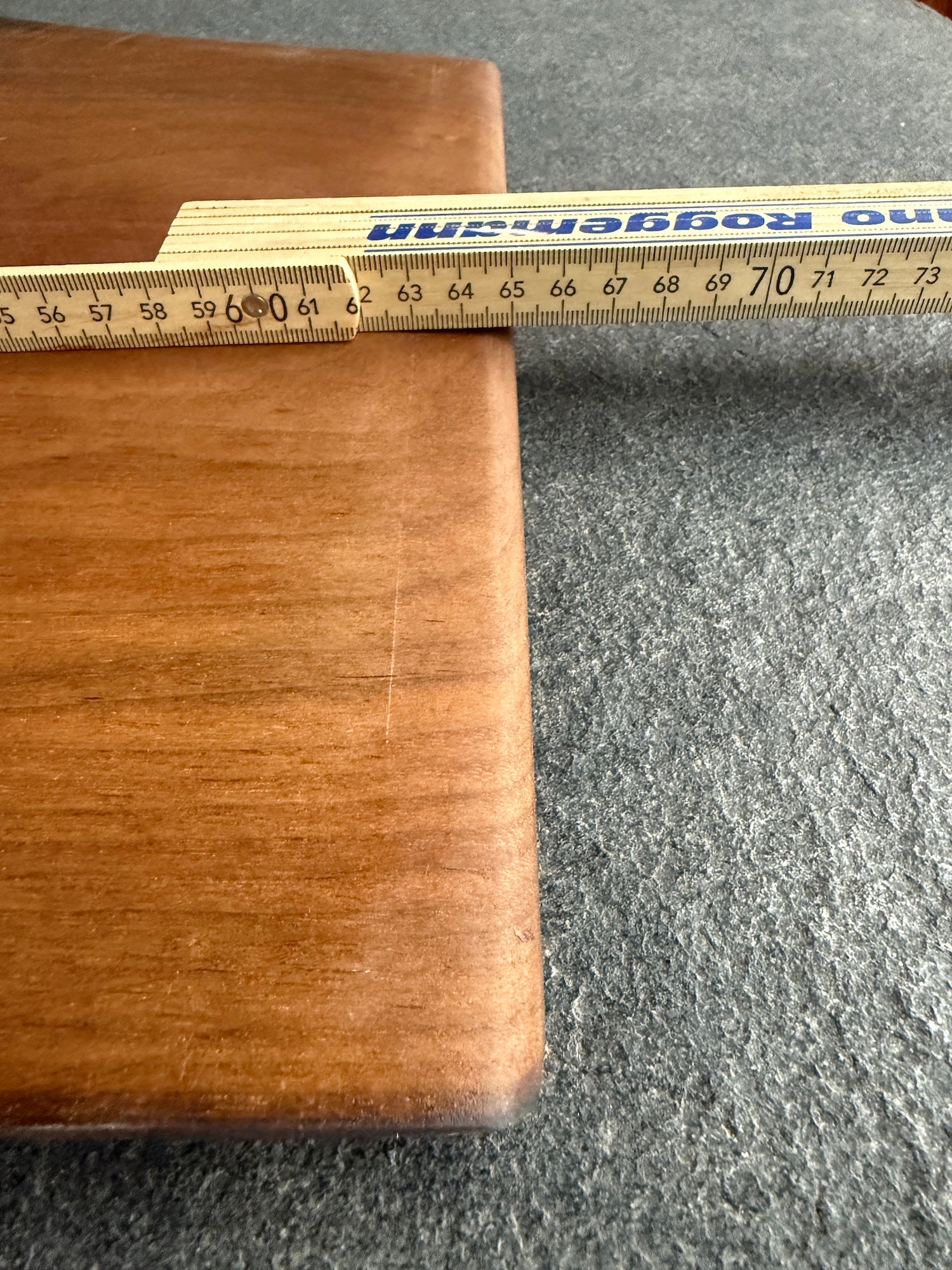 Detailfoto mit Zollstock 