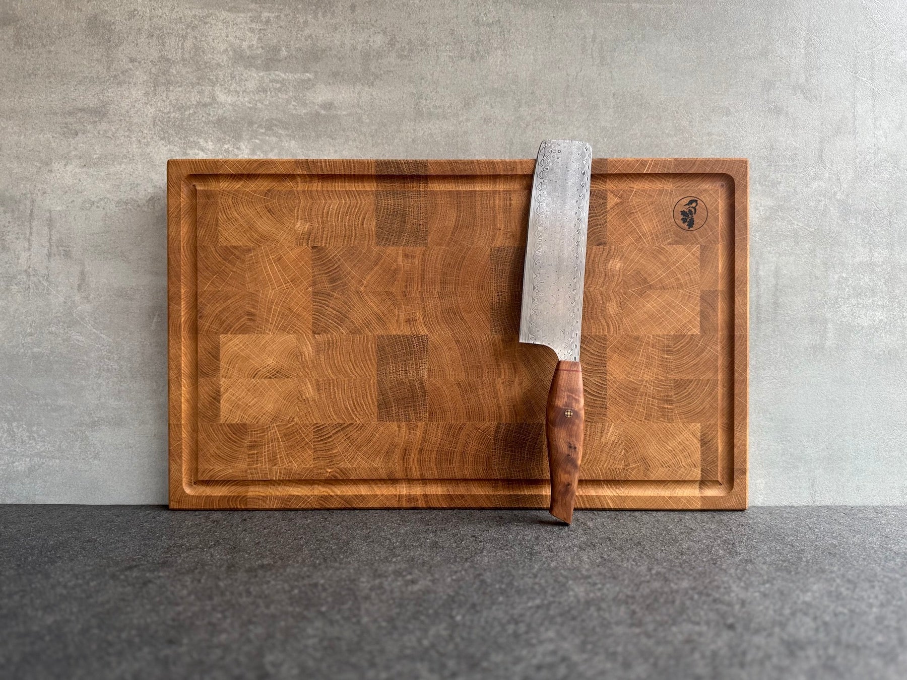 Zusätzliche Dienstleistung: Saftrille fräsen - Spessartbrett