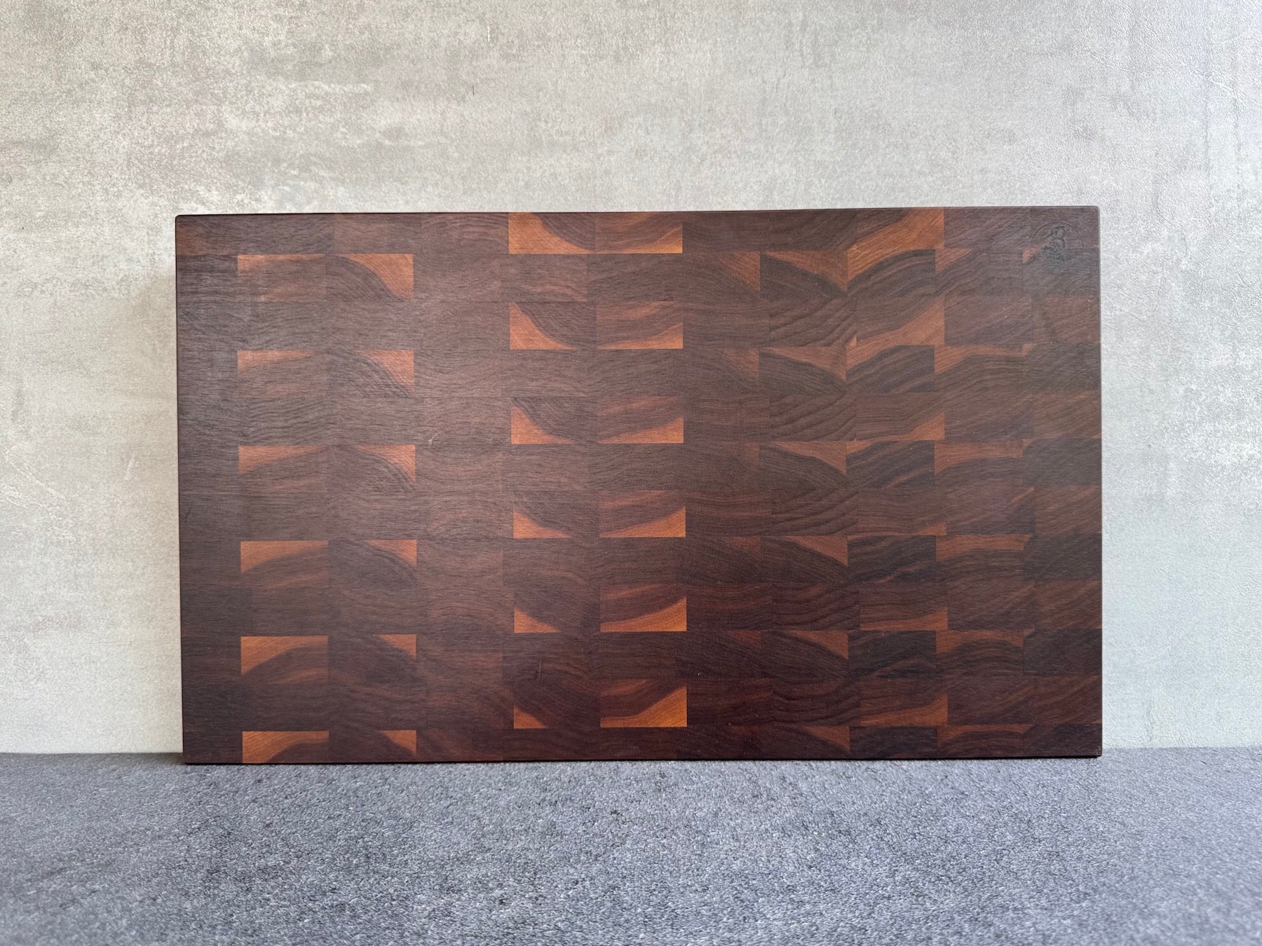 Nussbaum Stirnholzschneidebrett 2,5 cm dick