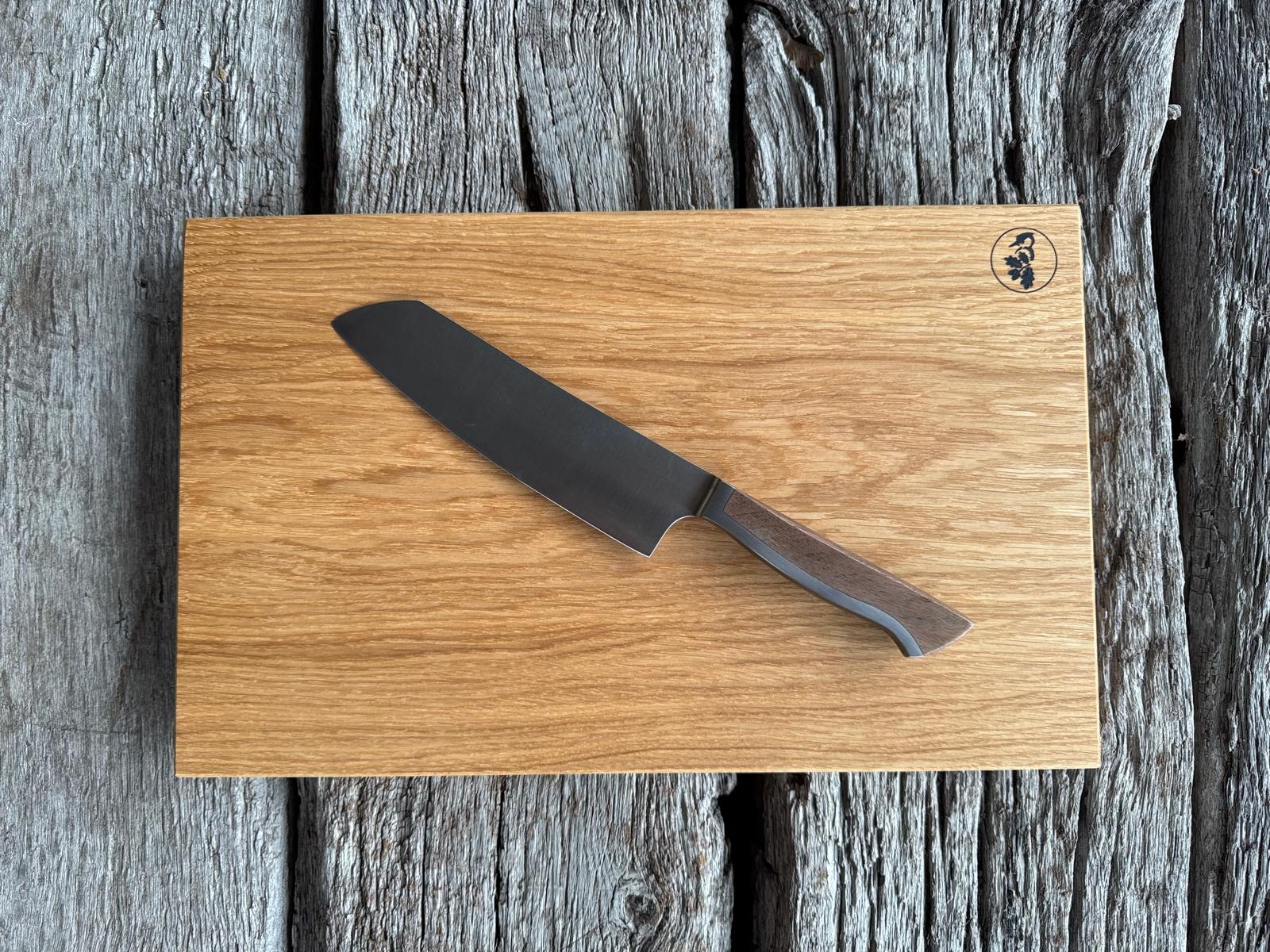 Rechteckiges Schneidebrett aus Spessart-Eiche, aus einem Stück gefertigt - Spessartbrett