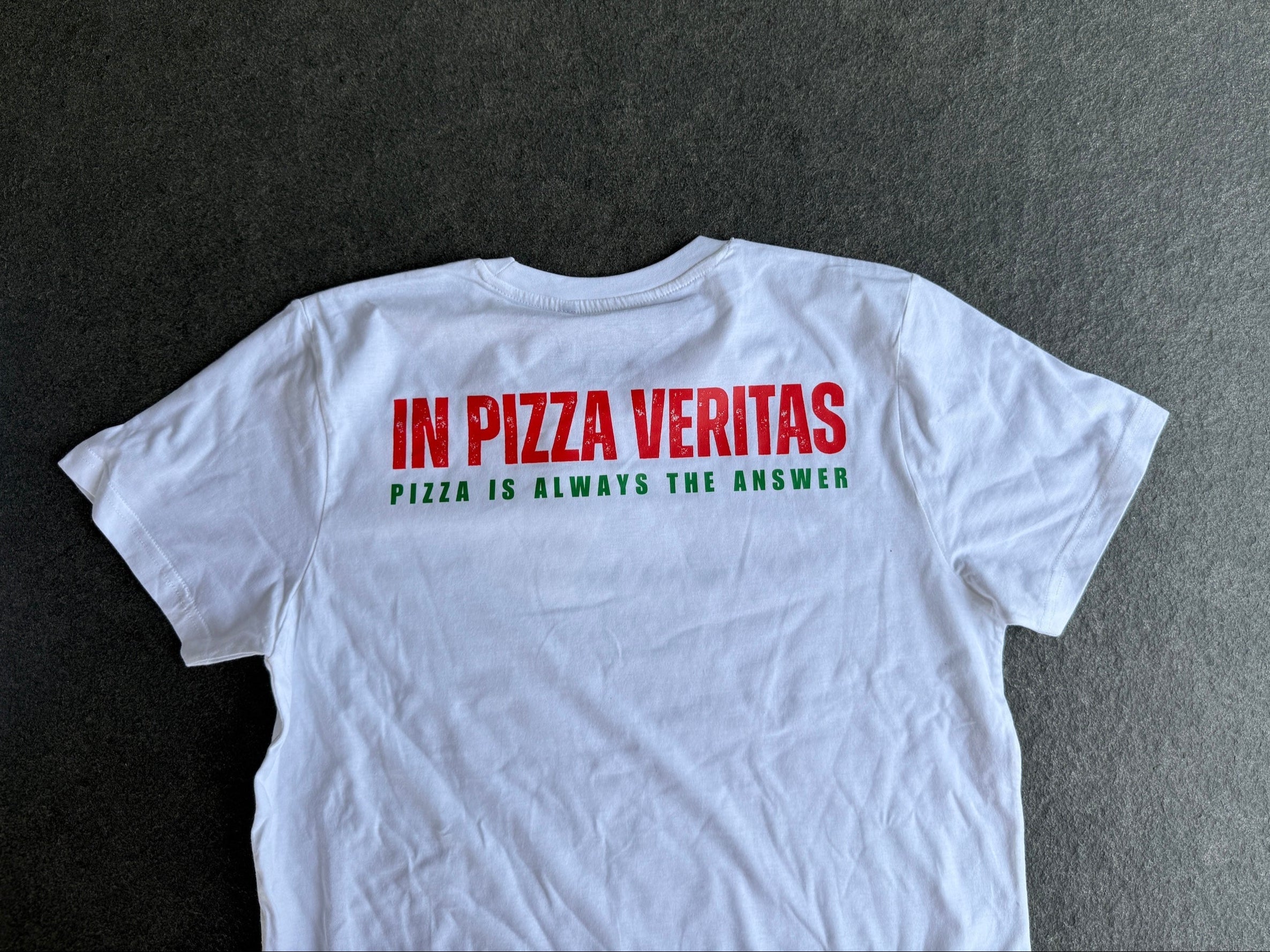Pizza T-Shirt, In Pizza Veritas
